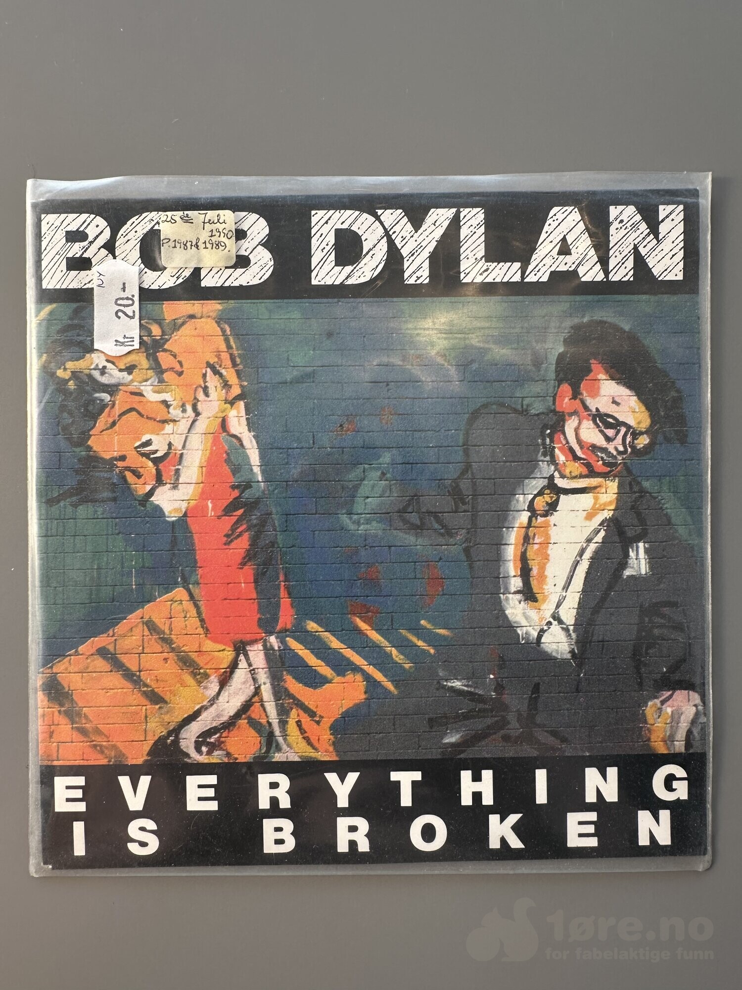 Singel - Bob Dylan - Everything is broken