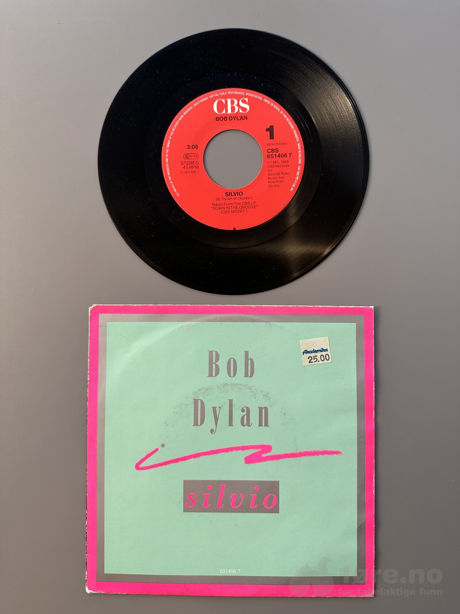 Singel - Bob Dylan - Silvio, bilde 2
