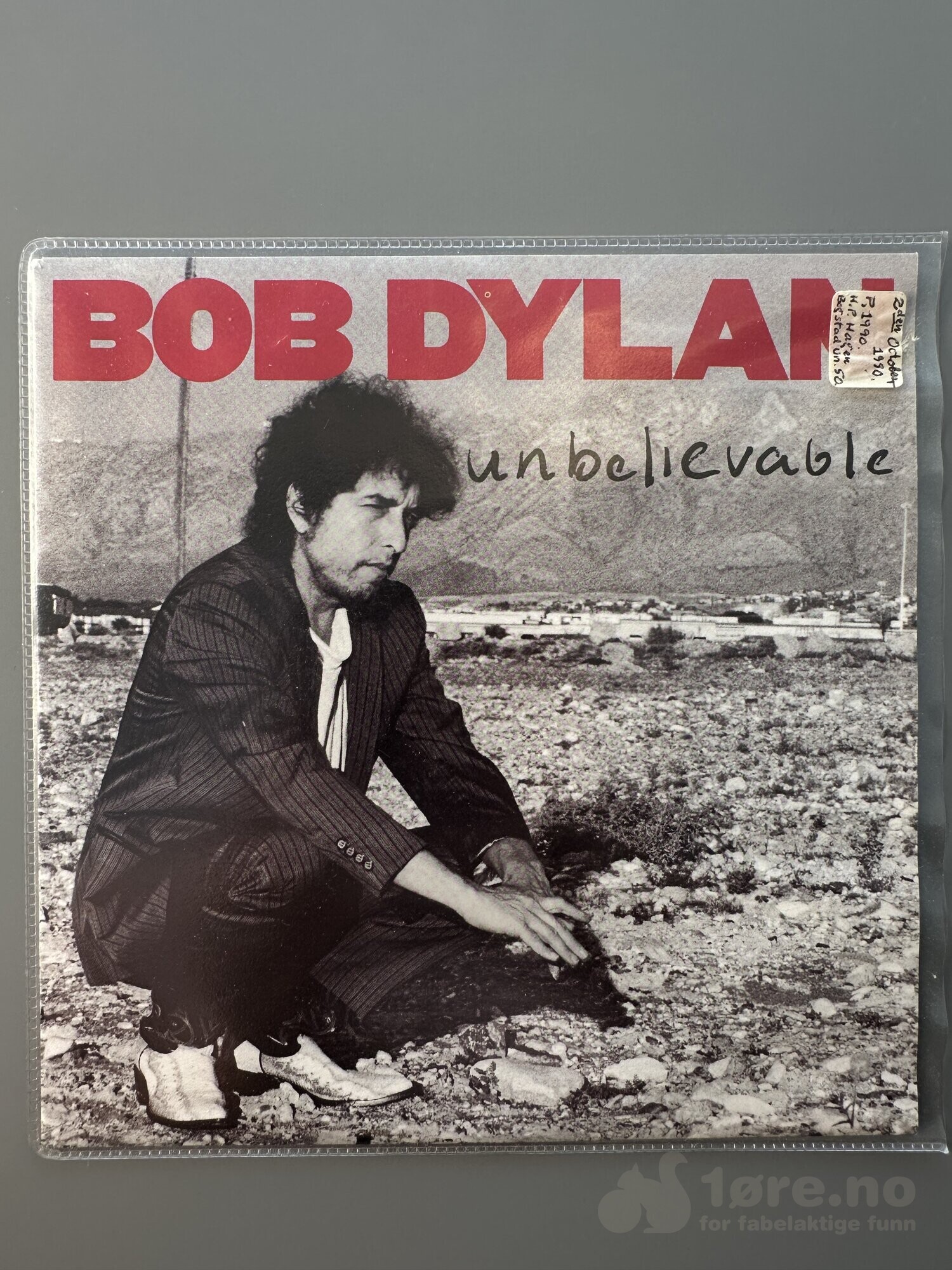 Singel - Bob Dylan - Unbelievable