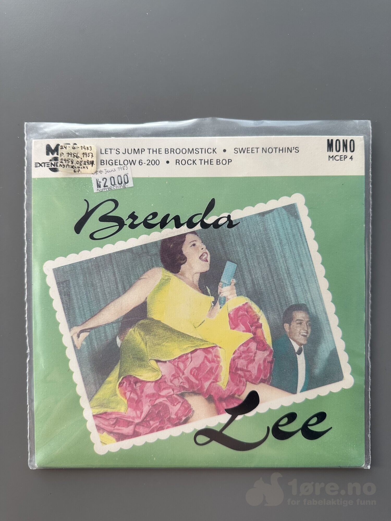 Singel - Brenda Lee - Let’s jump the Broomstick