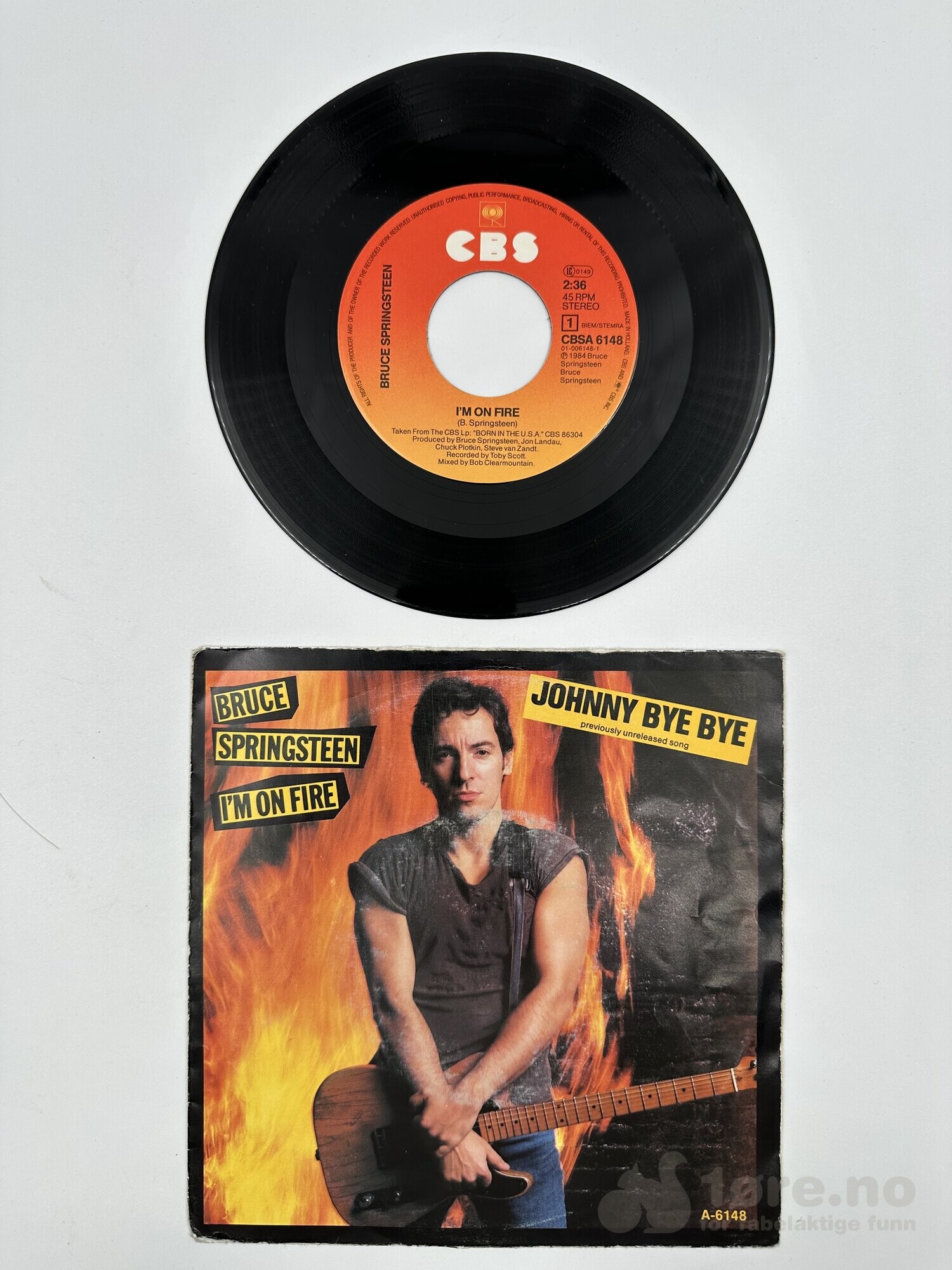 Singel - Bruce Springsteen – I'm on fire, bilde 2