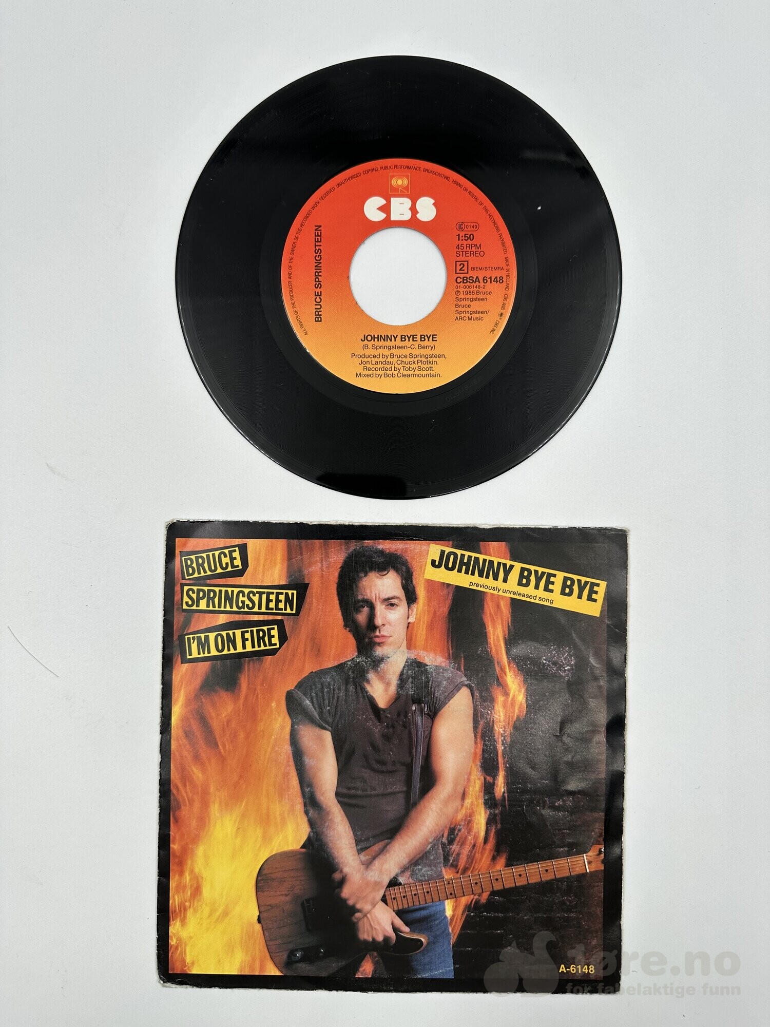 Singel - Bruce Springsteen – I'm on fire, bilde 3
