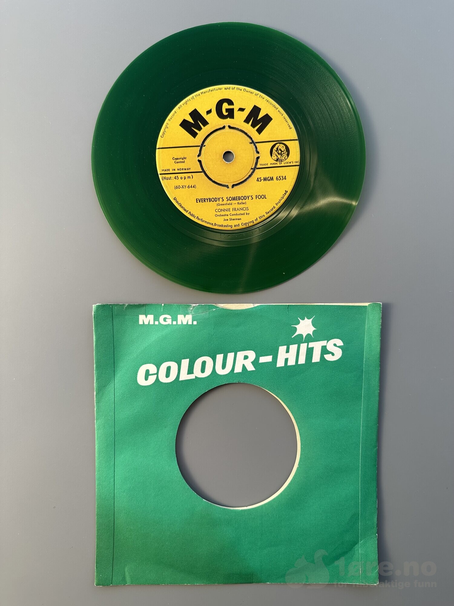 Singel - Connie Francis - Jealous Of You, bilde 3