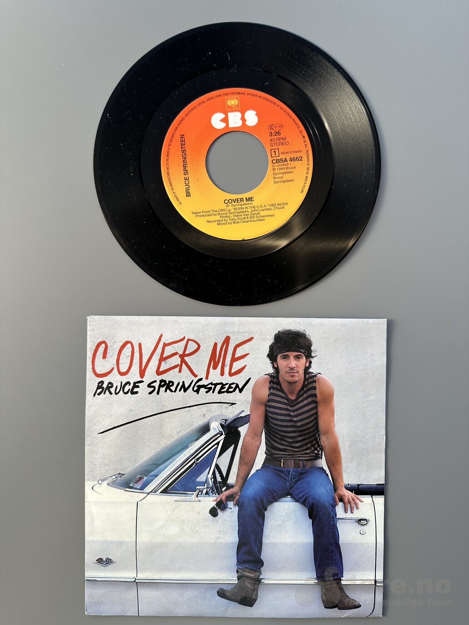 Singel-Cover me - Jersey girl, bilde 2