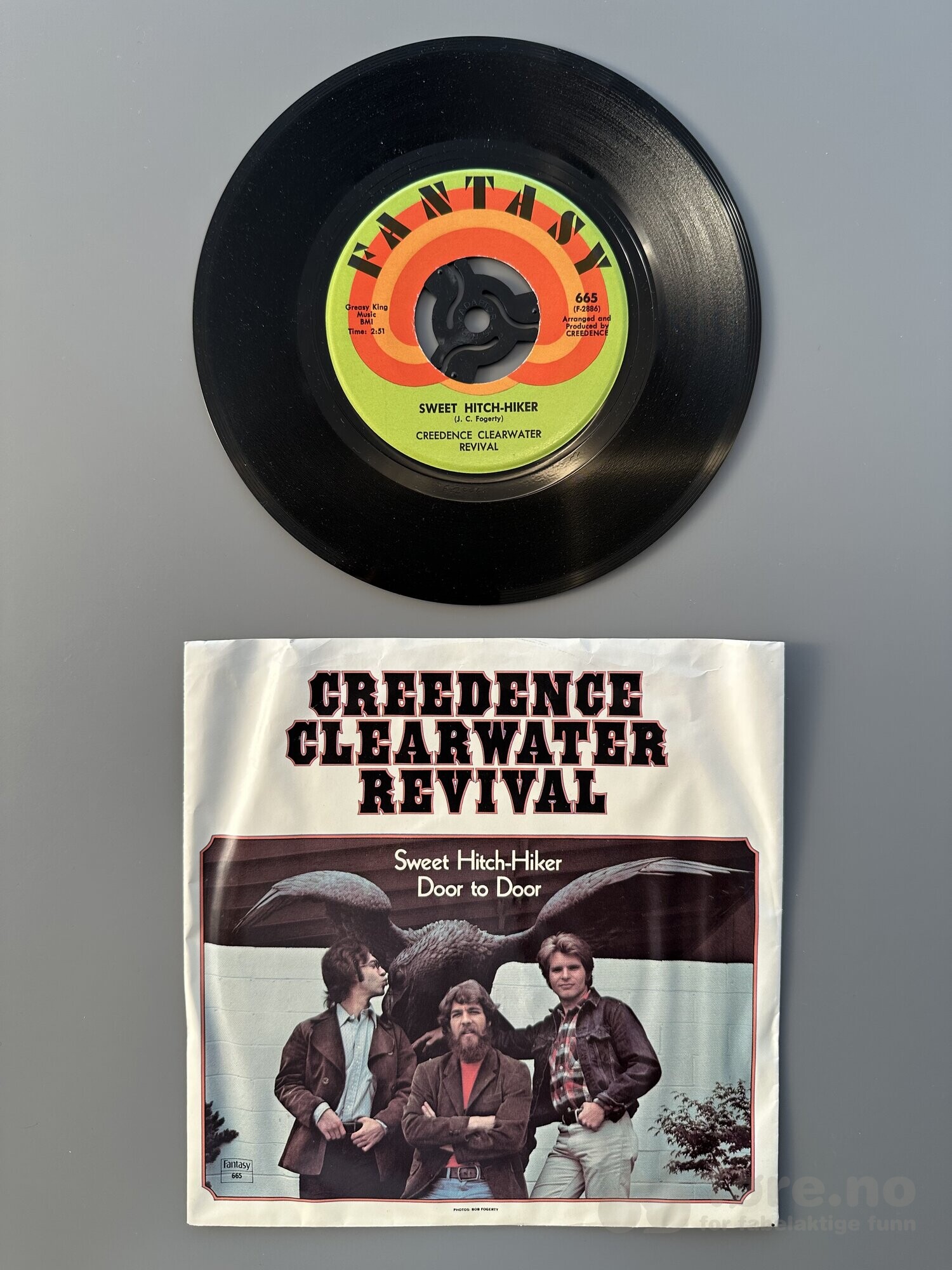 Singel - Creedence Clearwater Revival - Sweet Hitch-Hiker, bilde 2
