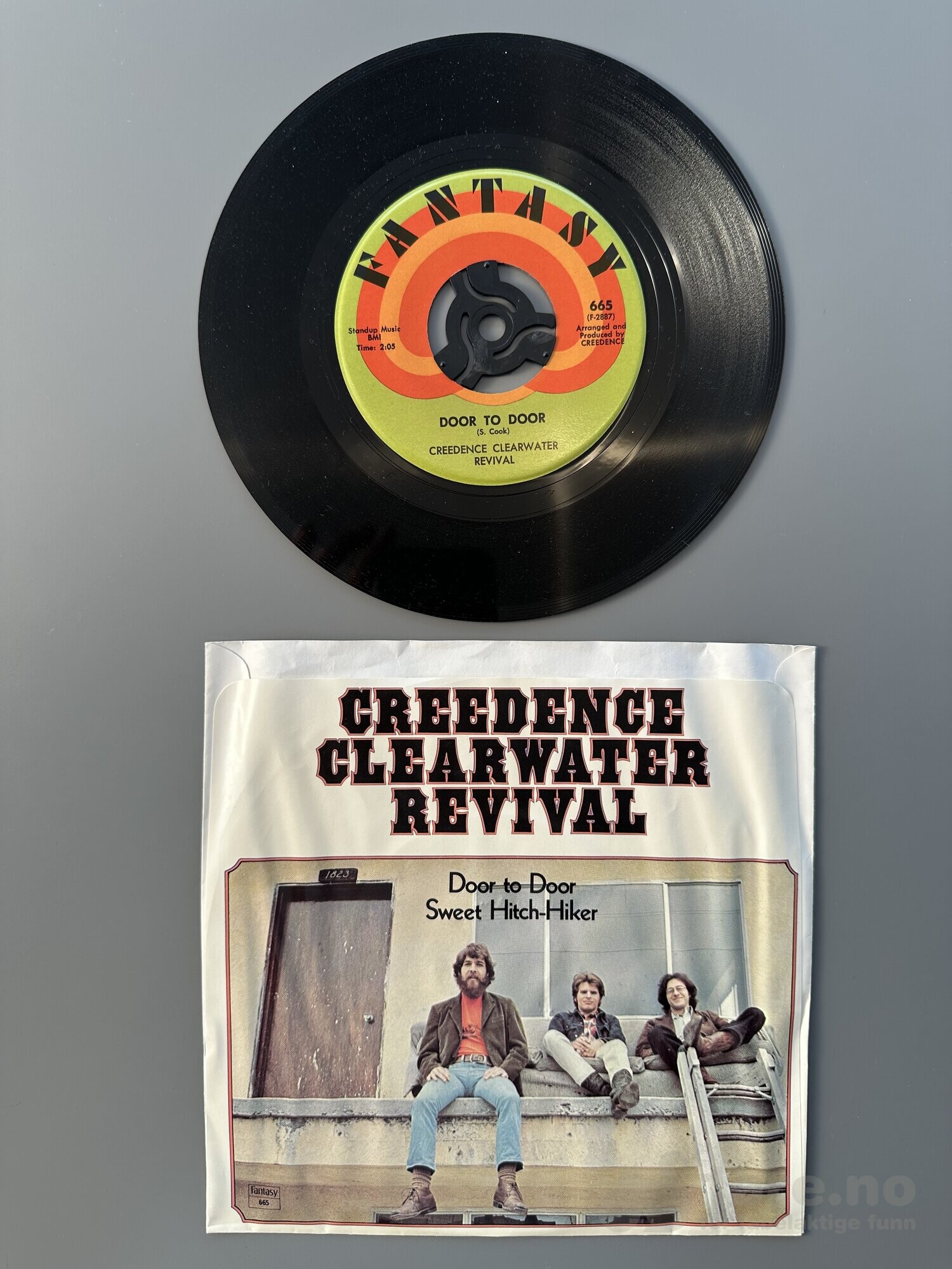 Singel - Creedence Clearwater Revival - Sweet Hitch-Hiker, bilde 3