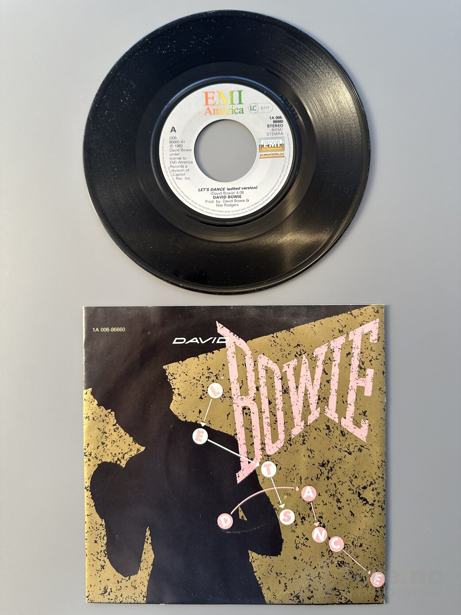 Singel- David Bowie - Lets Dance, bilde 2