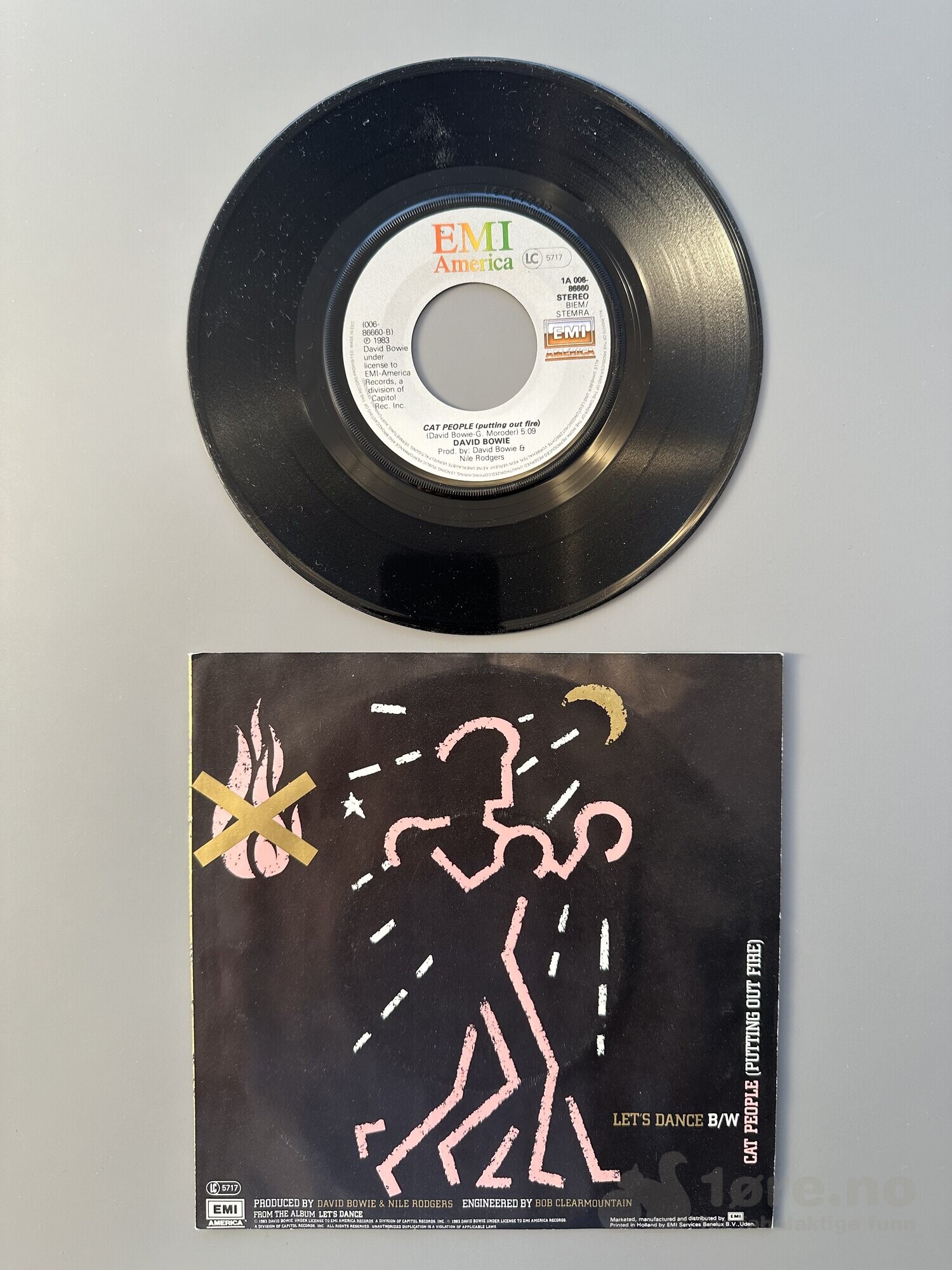 Singel- David Bowie - Lets Dance, bilde 3