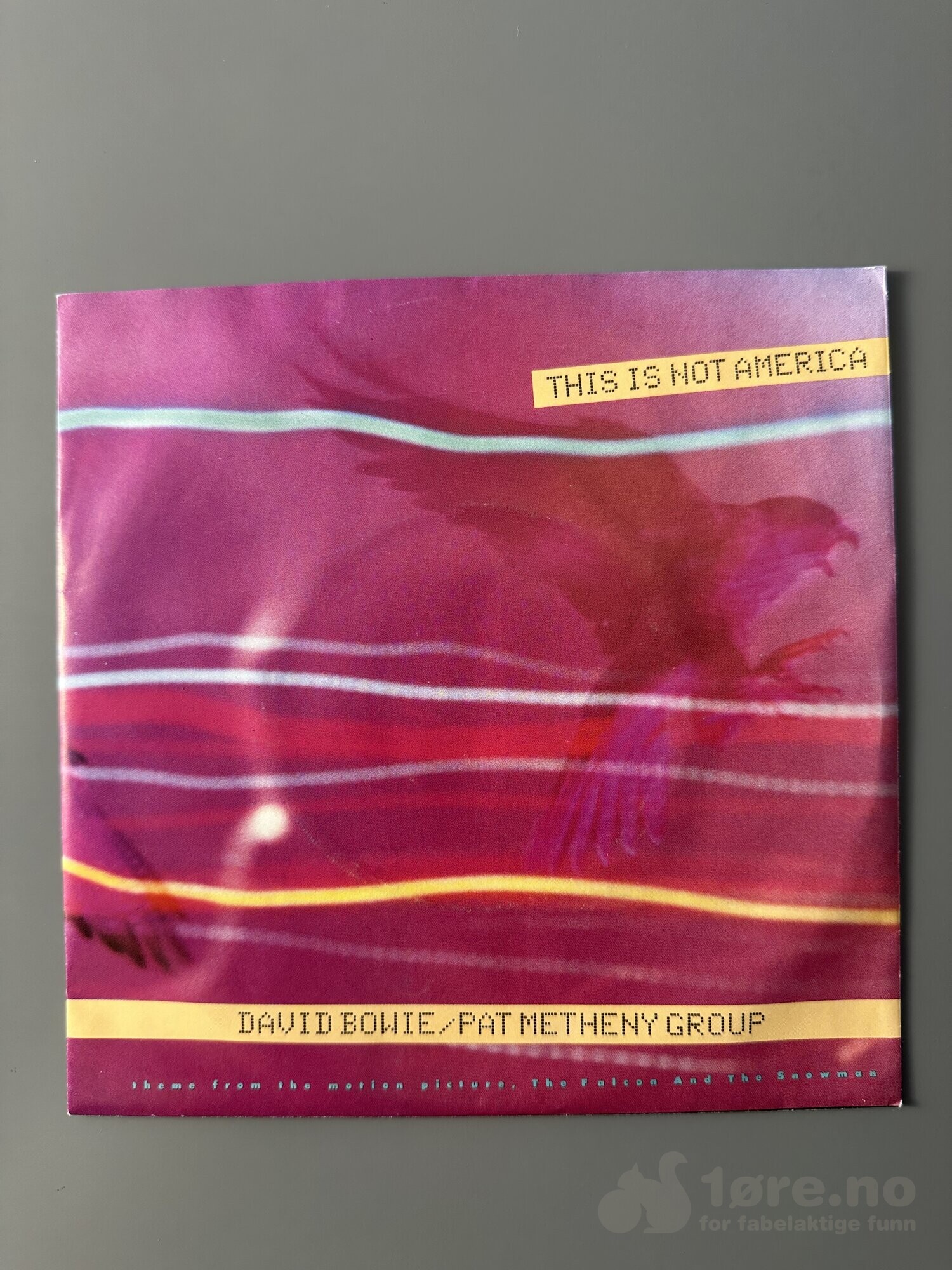 Singel - David Bowie / Pat Metheny Group - This is not America