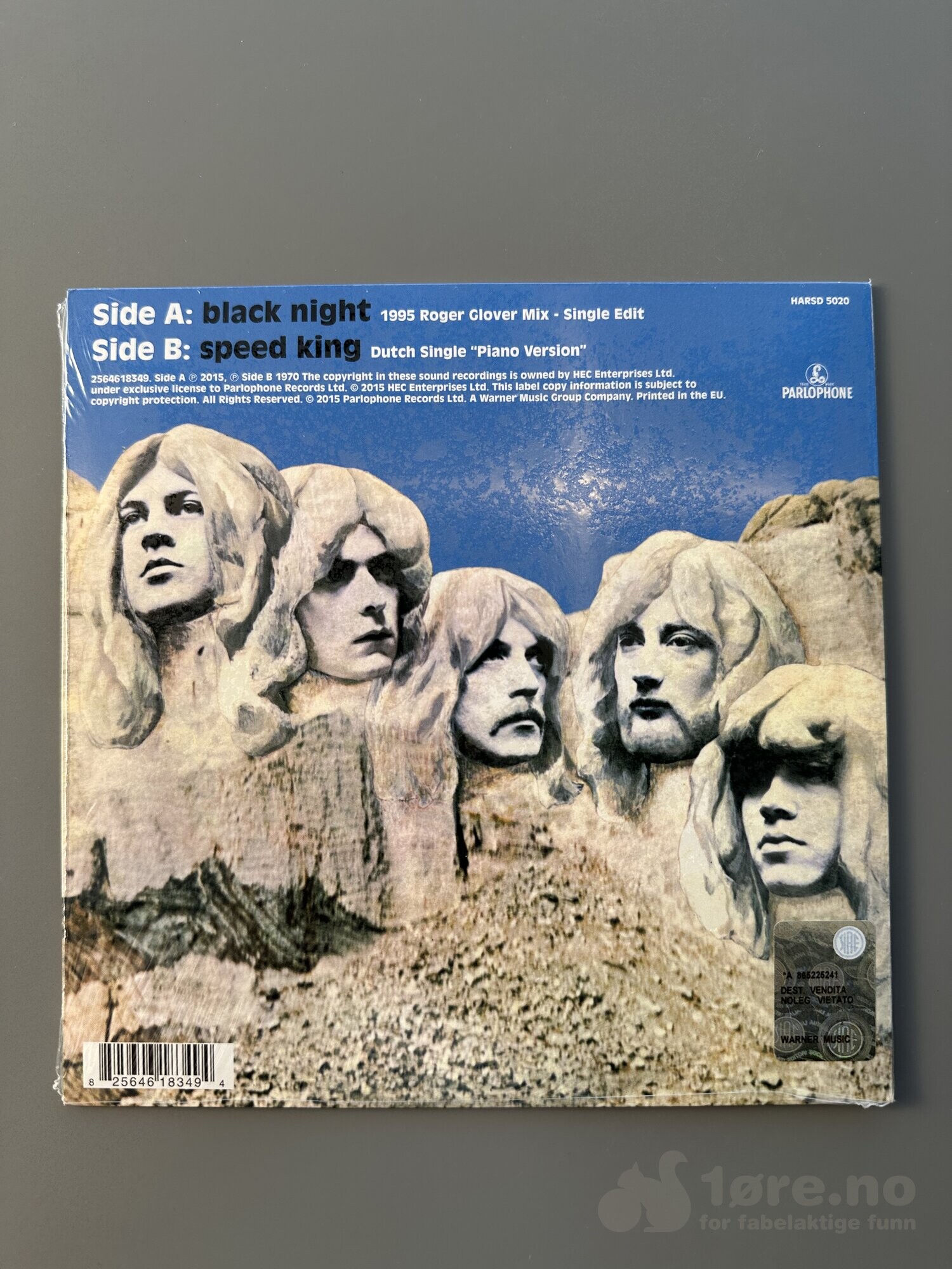 Singel – Deep Purple – Black night, bilde 3