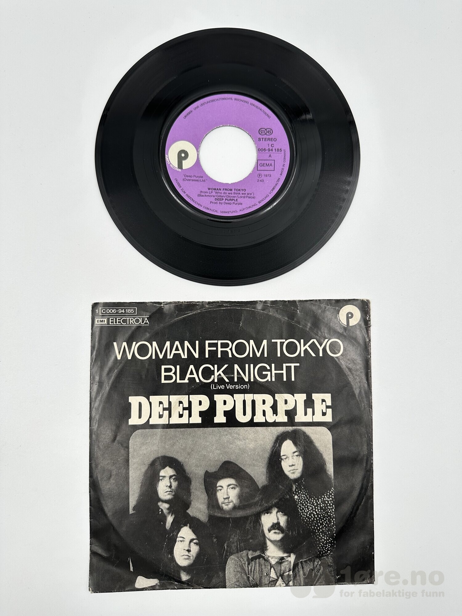 Singel - Deep Purple  - Woman from Tokyo, bilde 2