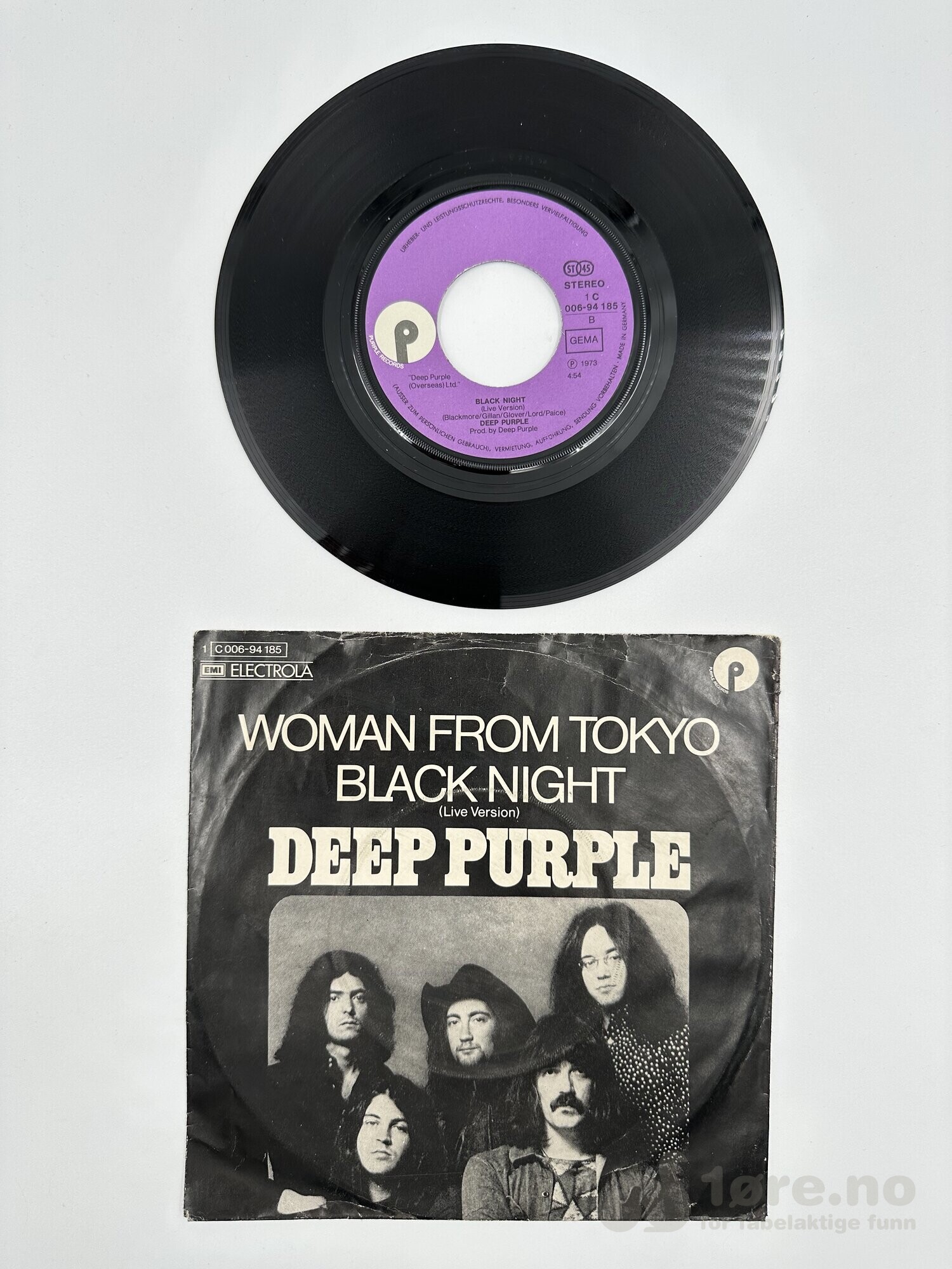 Singel - Deep Purple  - Woman from Tokyo, bilde 3