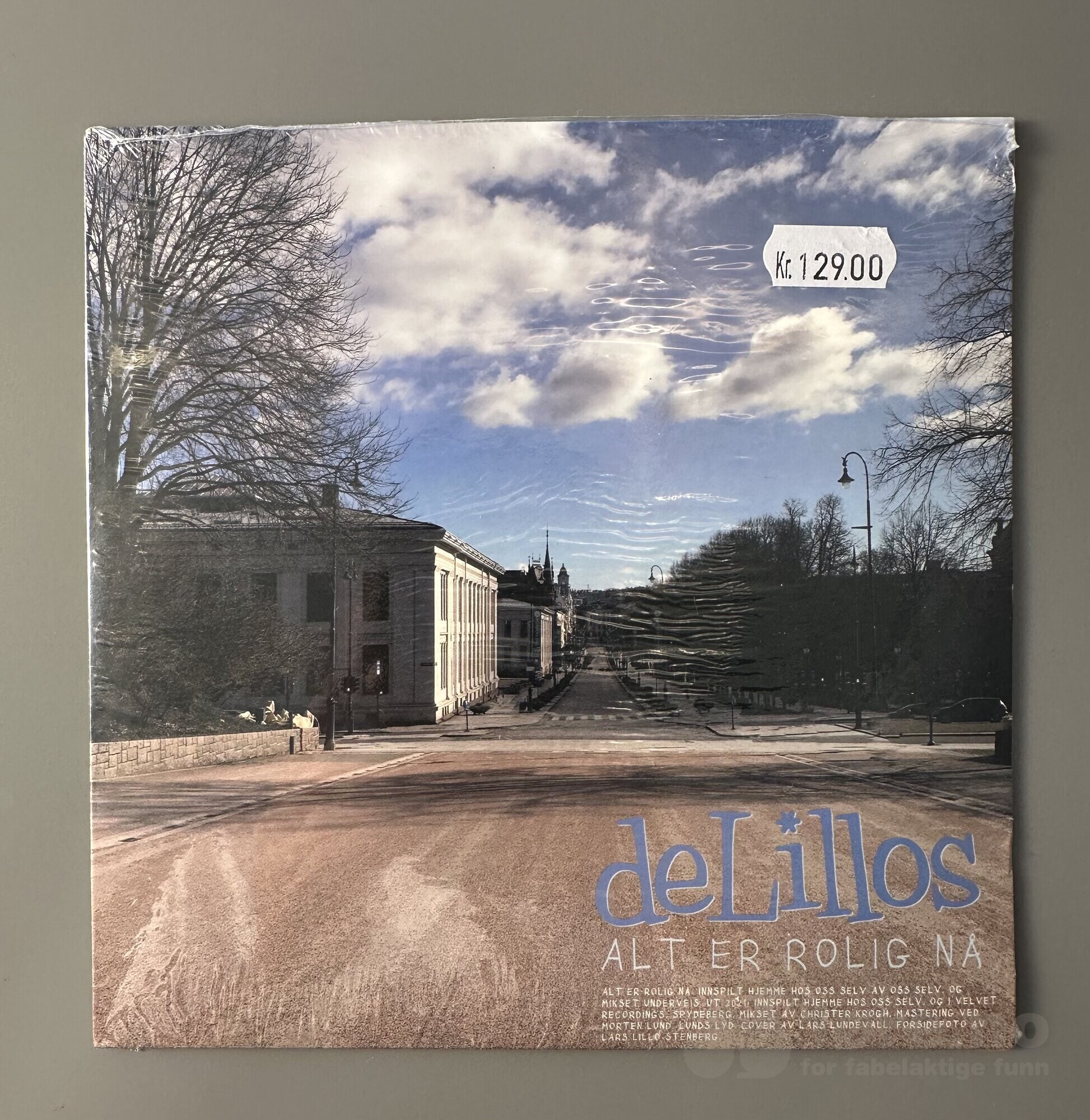 Singel - deLillos - Alt er rolig nå