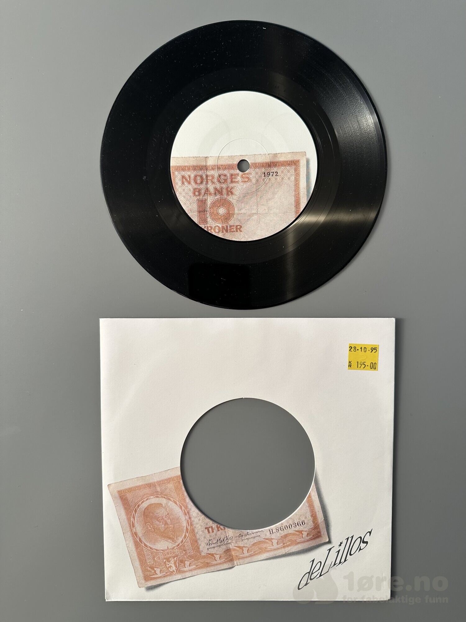 Singel - deLillos - Da Tieren var gul, bilde 2