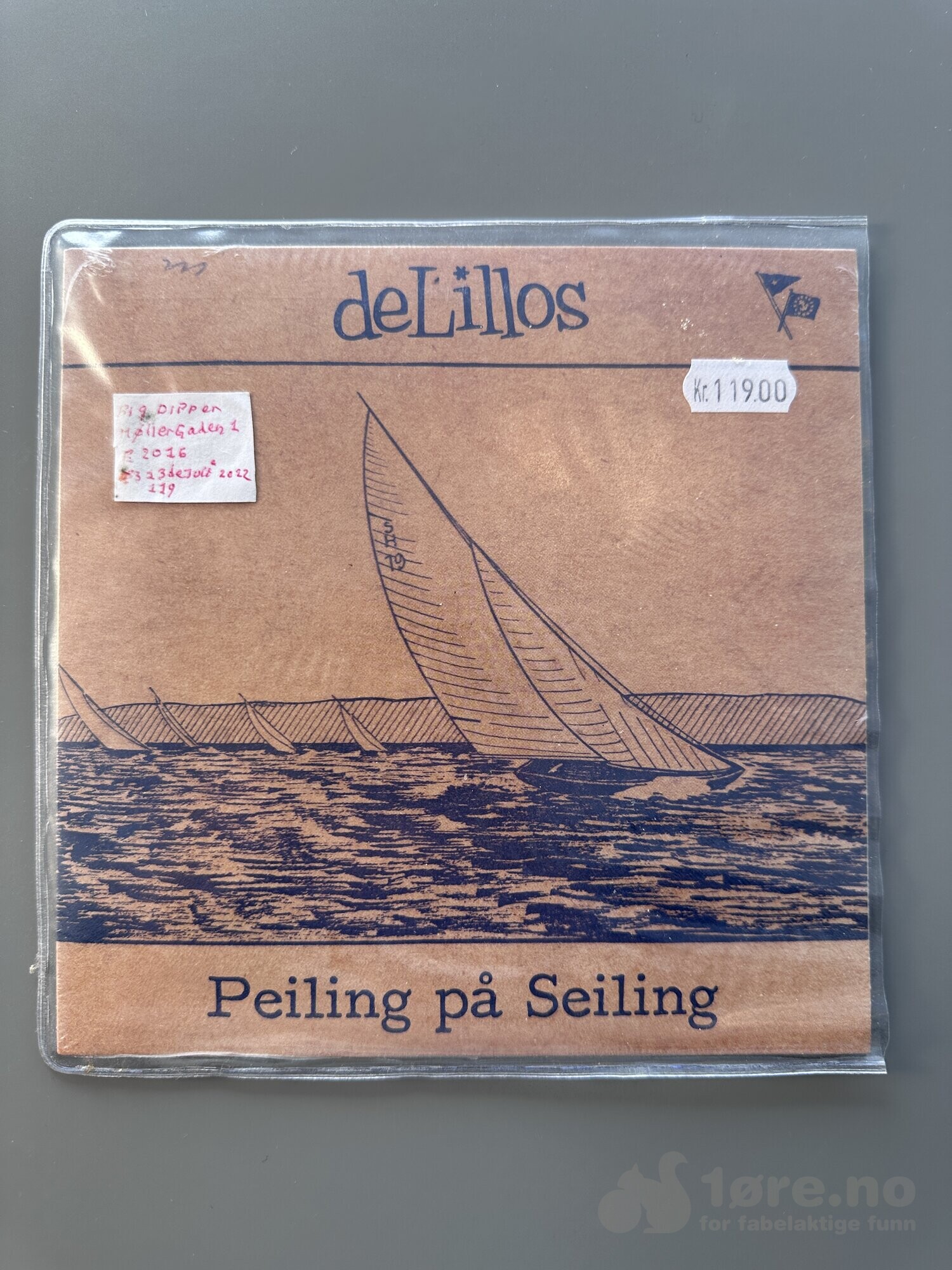 Singel - deLillos - Peiling på Seiling