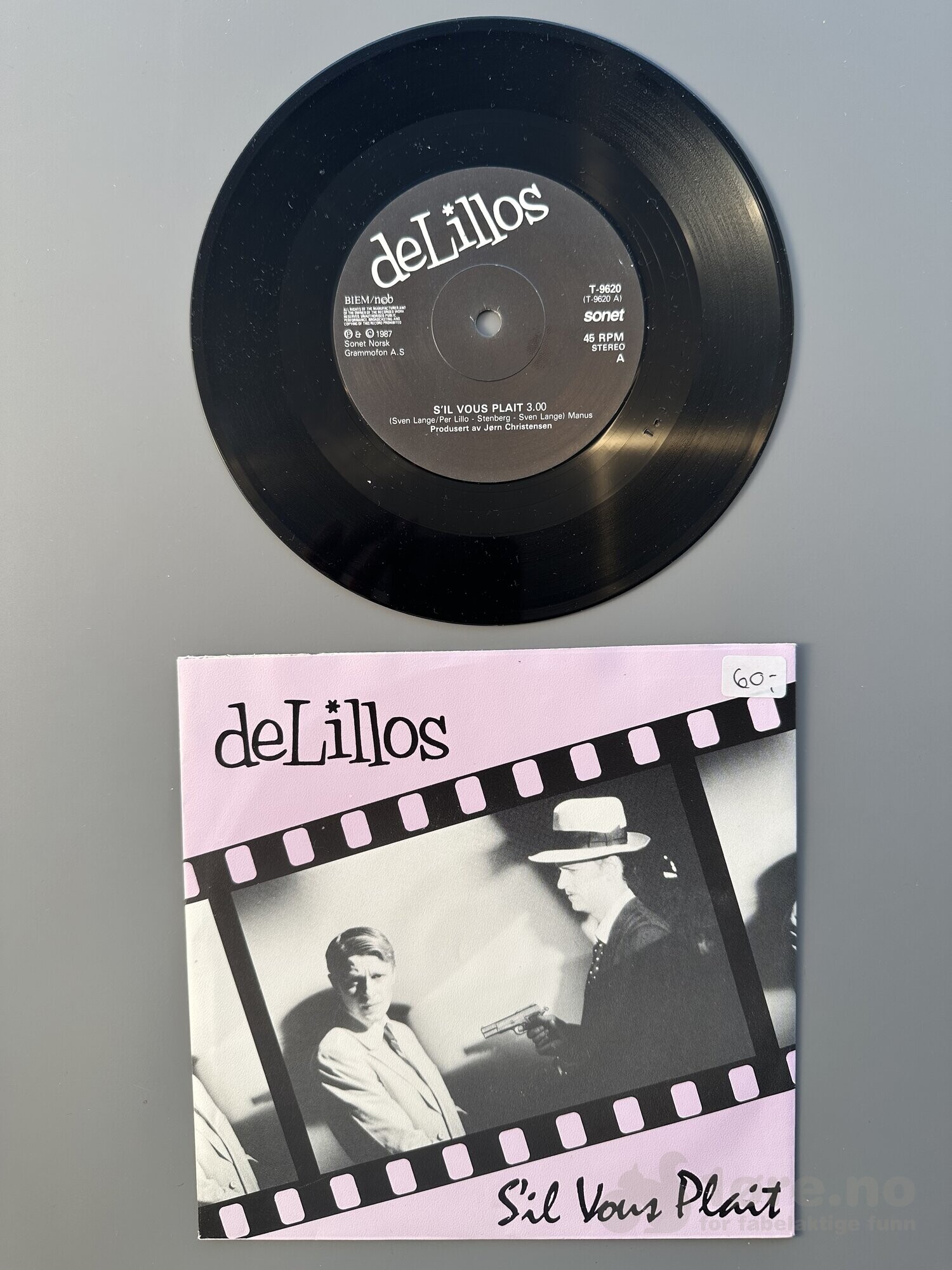 Singel - deLillos - S’il Vous Plait, bilde 2