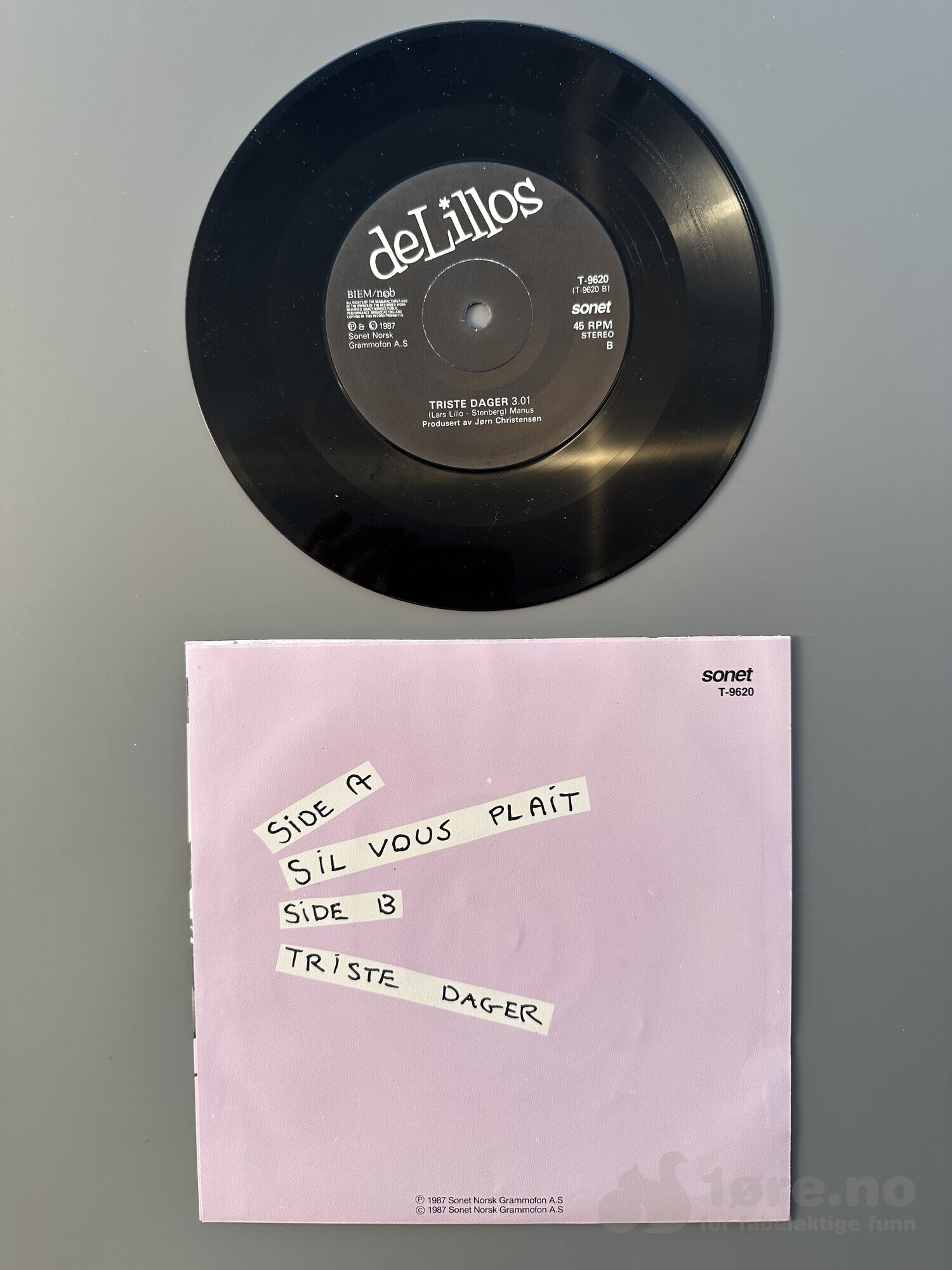 Singel - deLillos - S’il Vous Plait, bilde 3