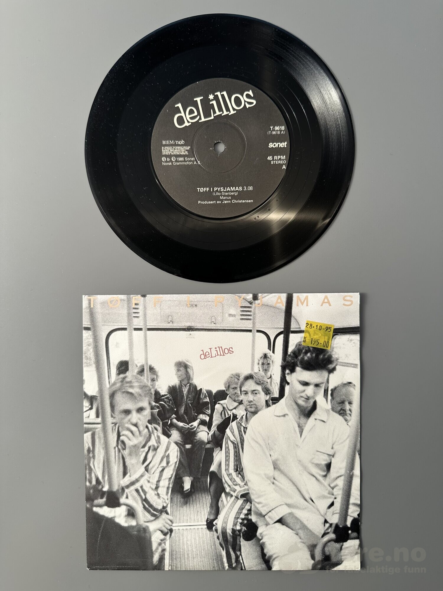 Singel - deLillos - Tøff i pyjamas, bilde 2