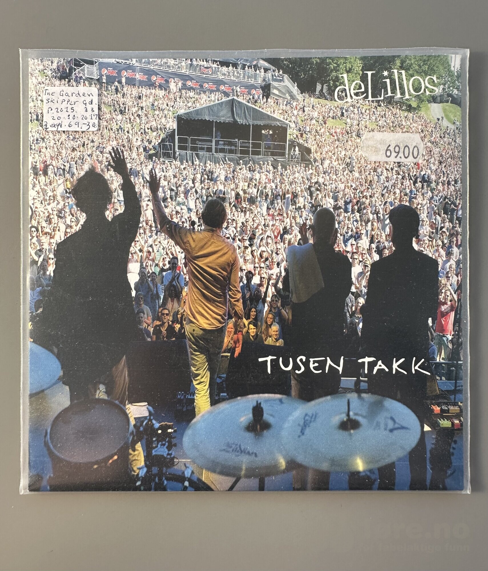 Singel - deLillos - Tusen Takk
