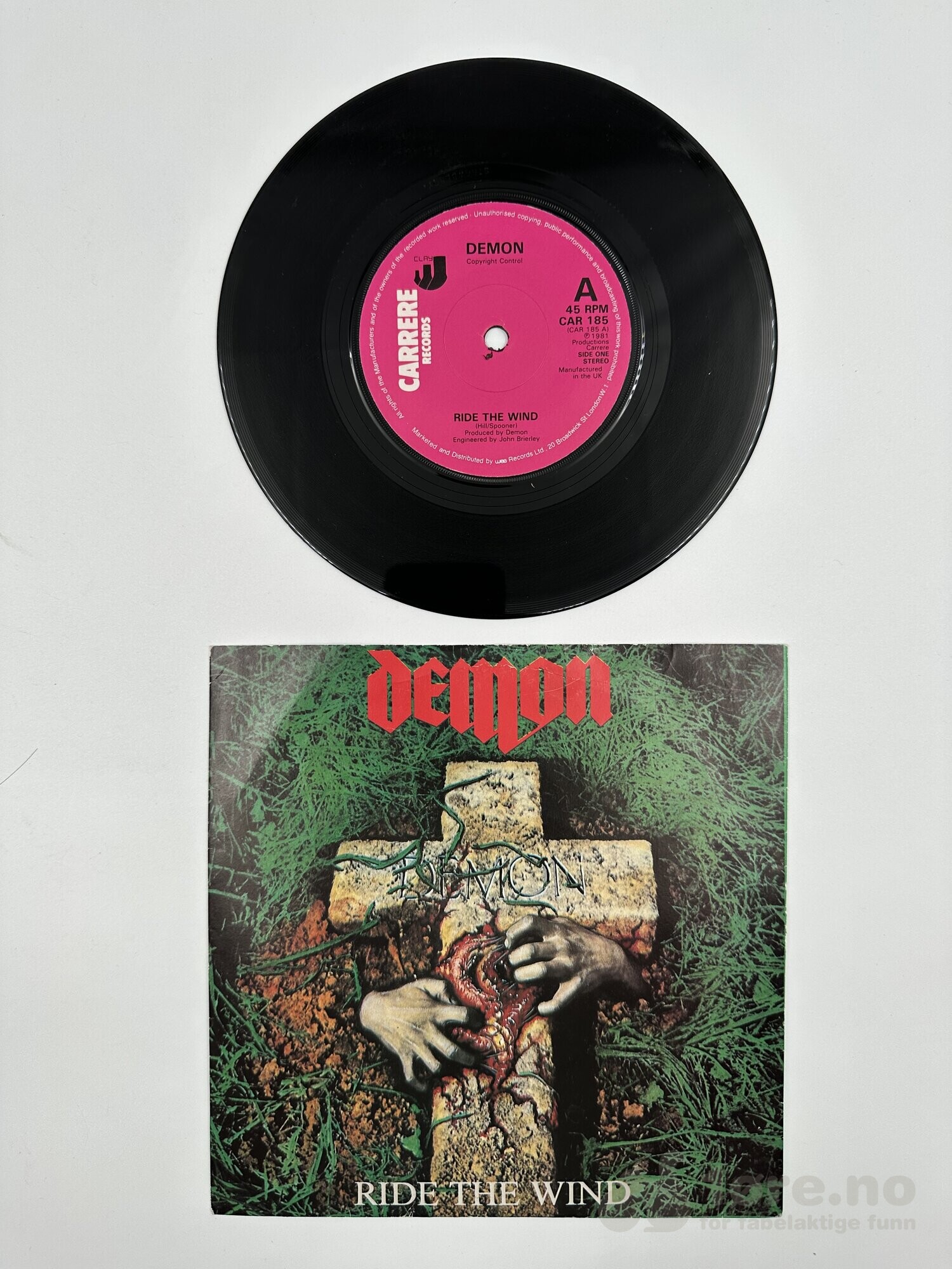 Singel - Demon – Ride the wind, bilde 2