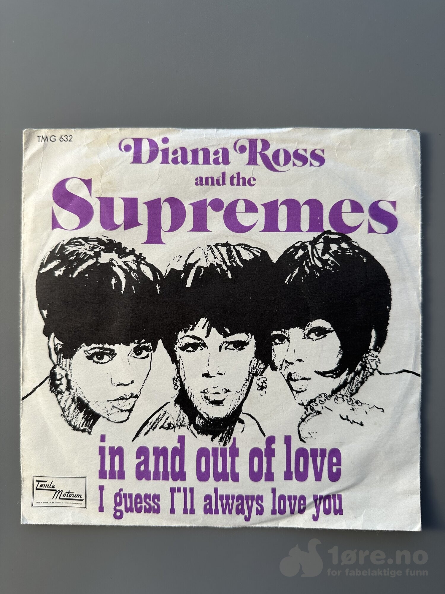 Singel- Diana Riss and the Supremes- In and out of love