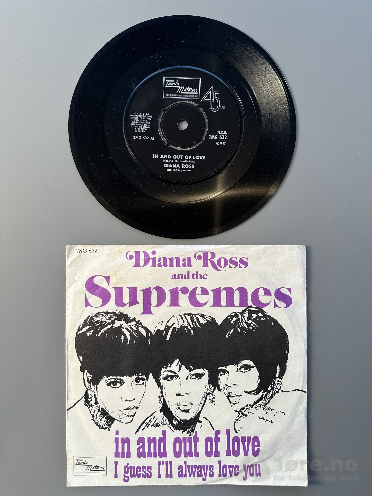 Singel- Diana Riss and the Supremes- In and out of love, bilde 2