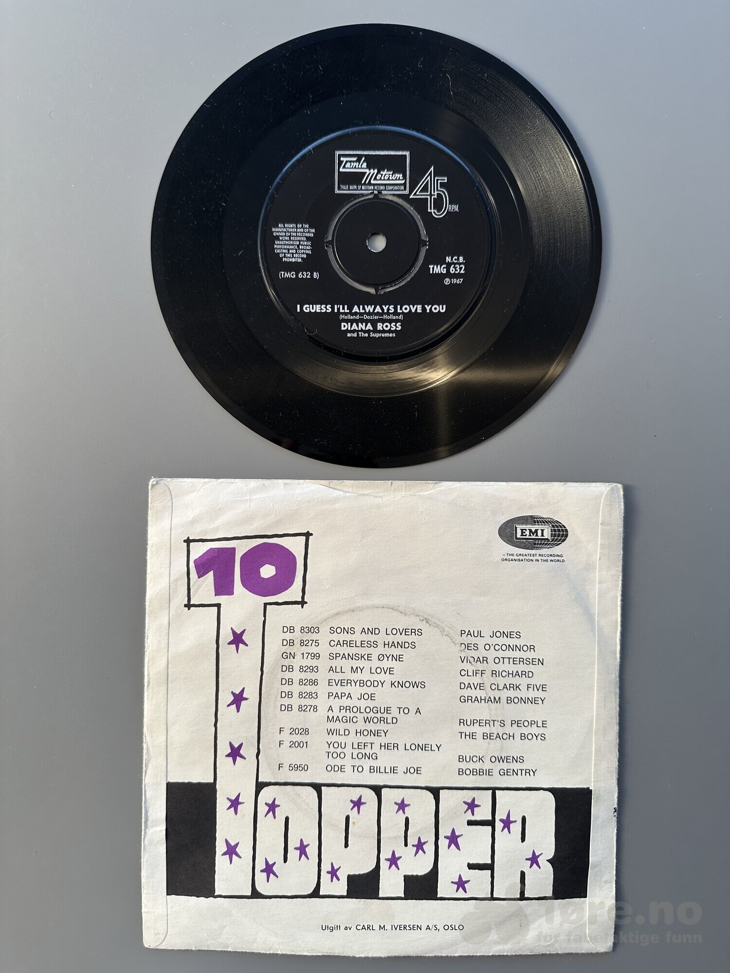 Singel- Diana Riss and the Supremes- In and out of love, bilde 3