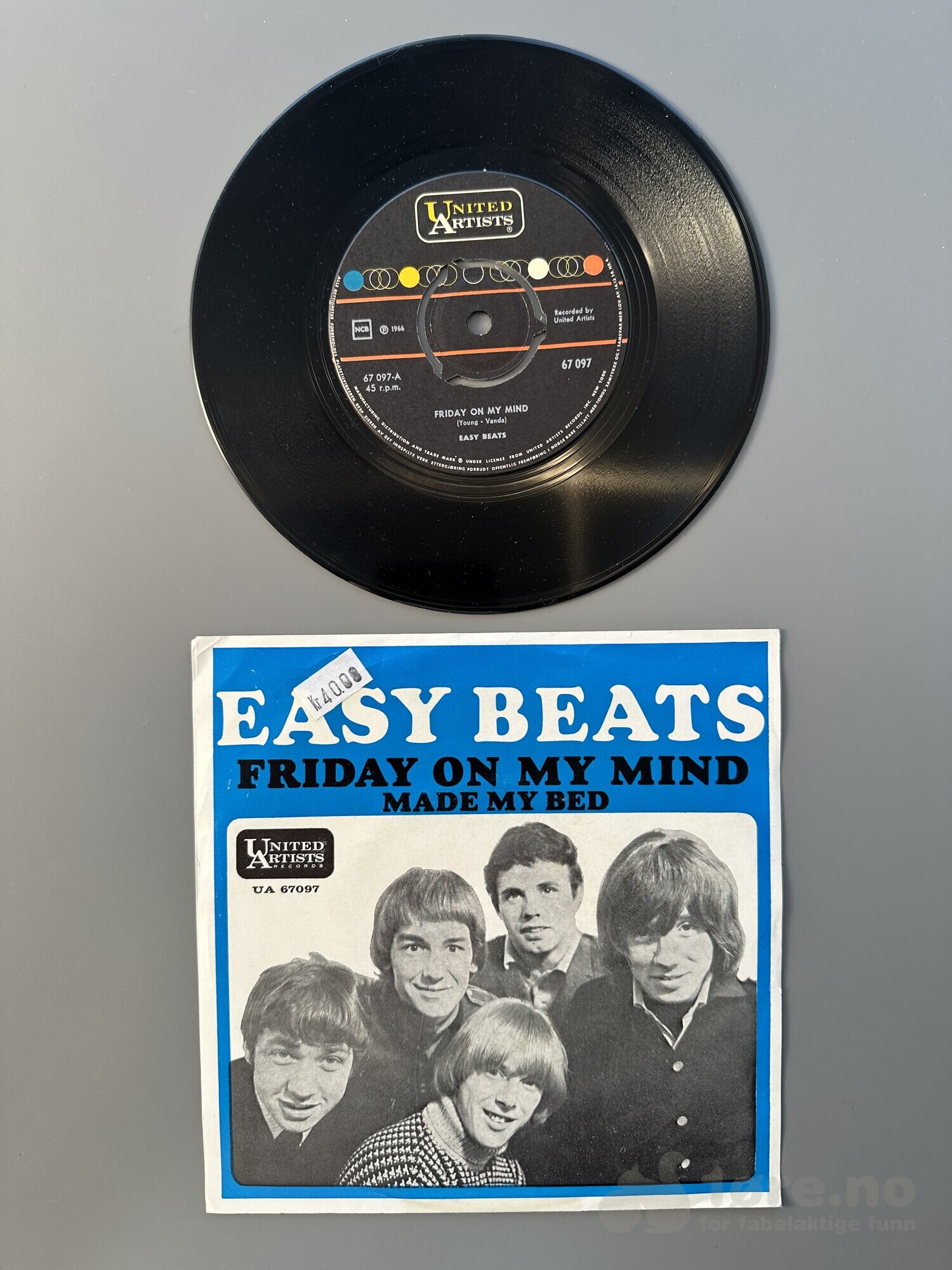 Singel – Easy Beats – Friday on my mind, bilde 2