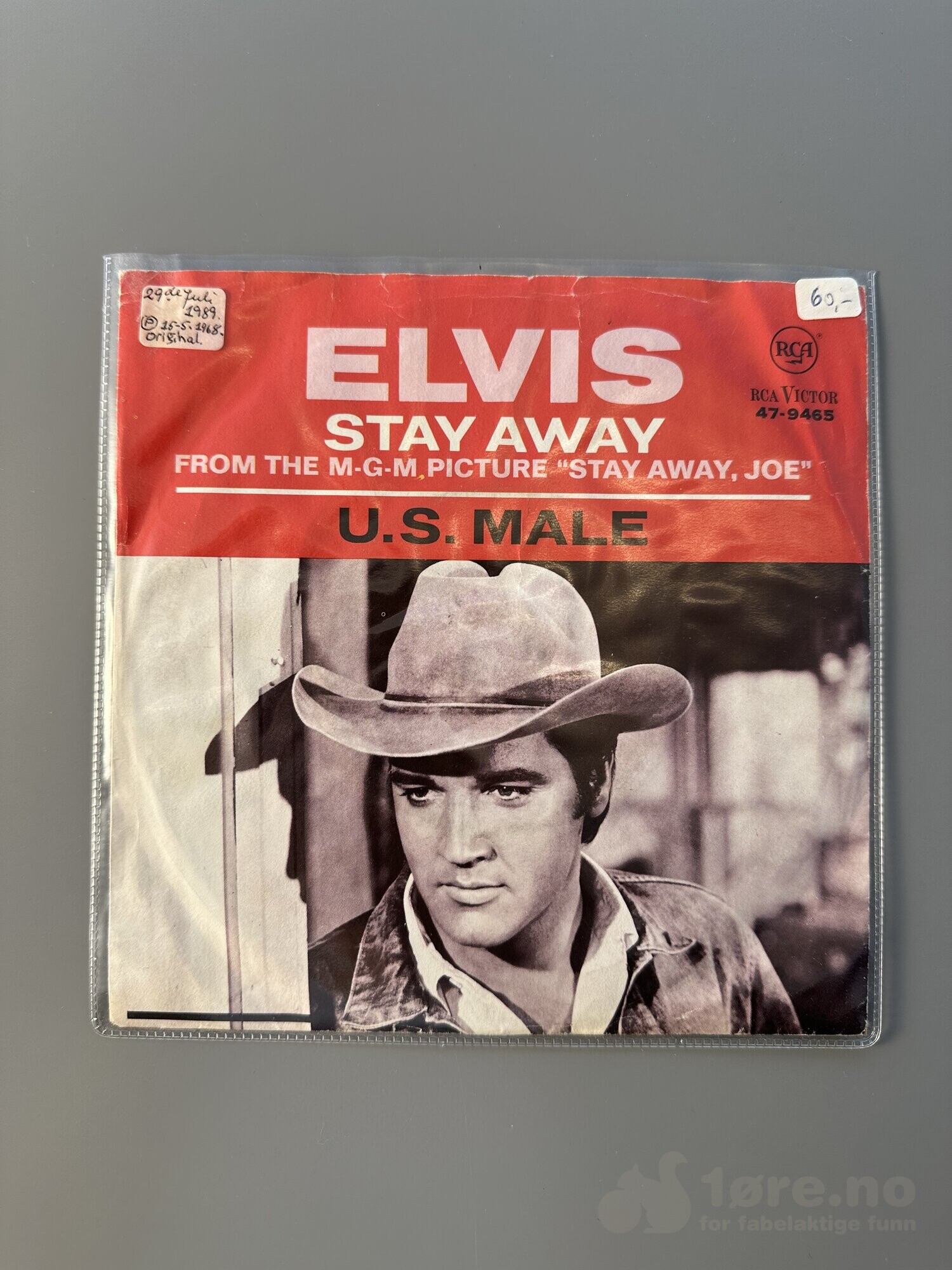Singel - Elvis Presley - Stay Away