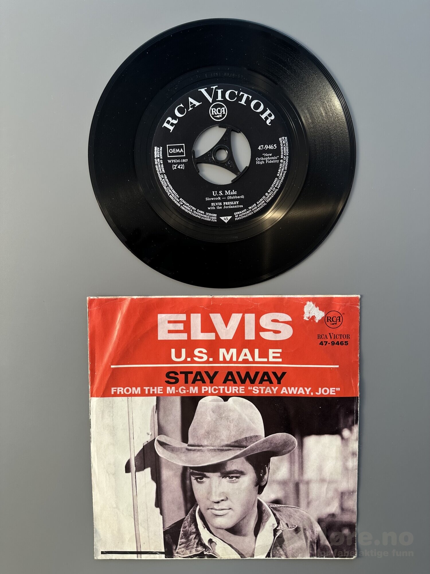 Singel - Elvis Presley - Stay Away, bilde 3