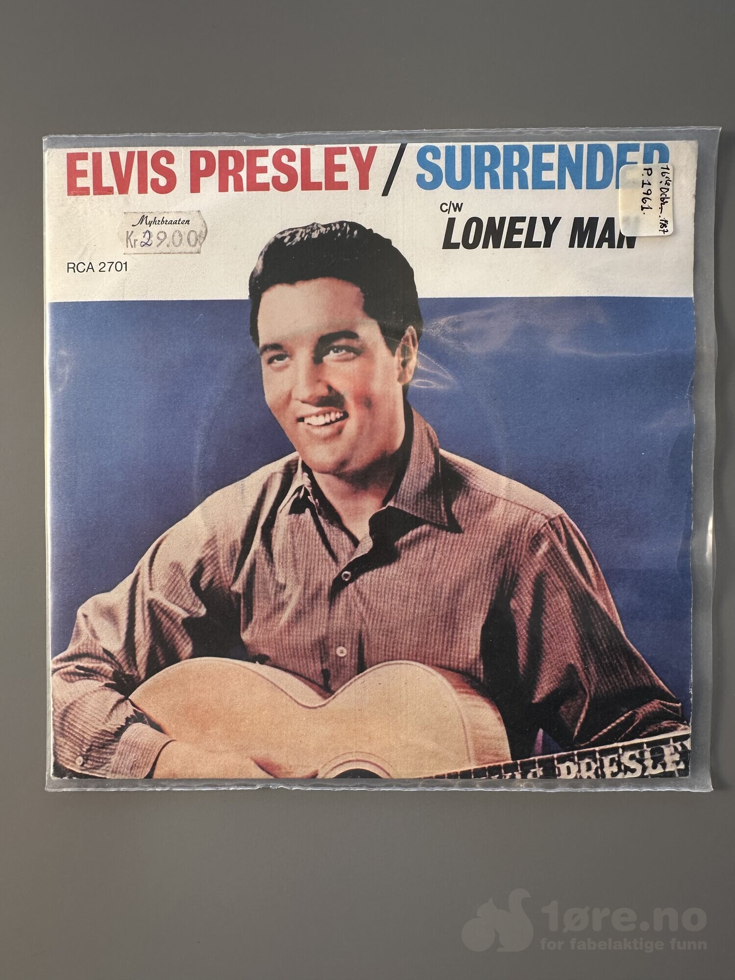 Singel - Elvis Presley - Surrender