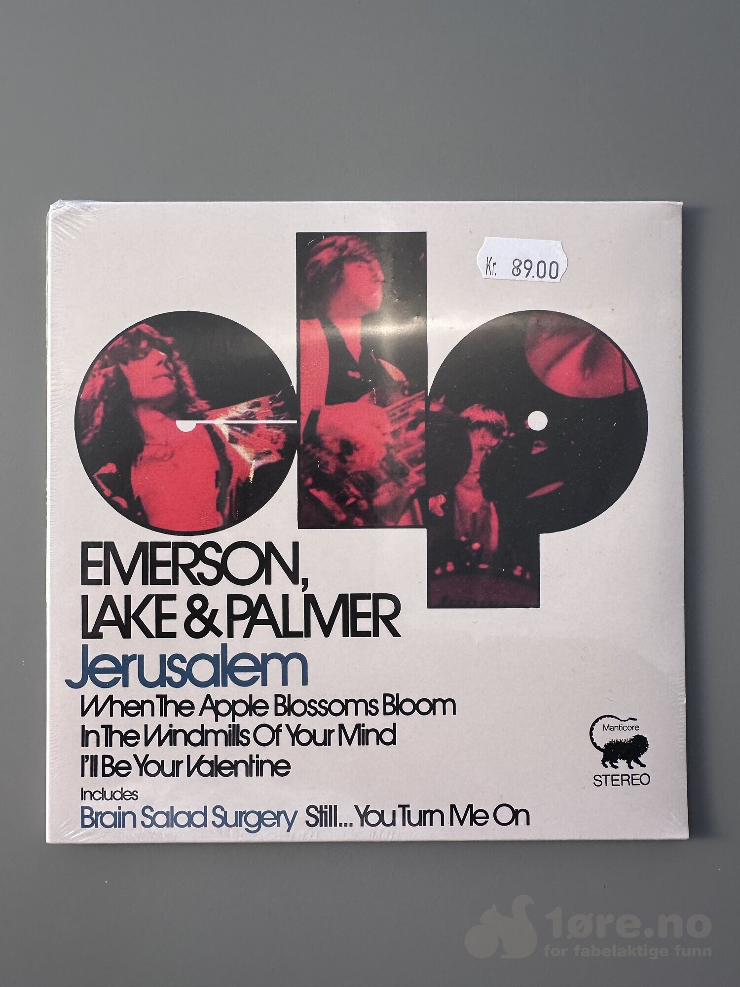 Singel-Emerson, Lake & Palmer - Jerusalem, bilde 2