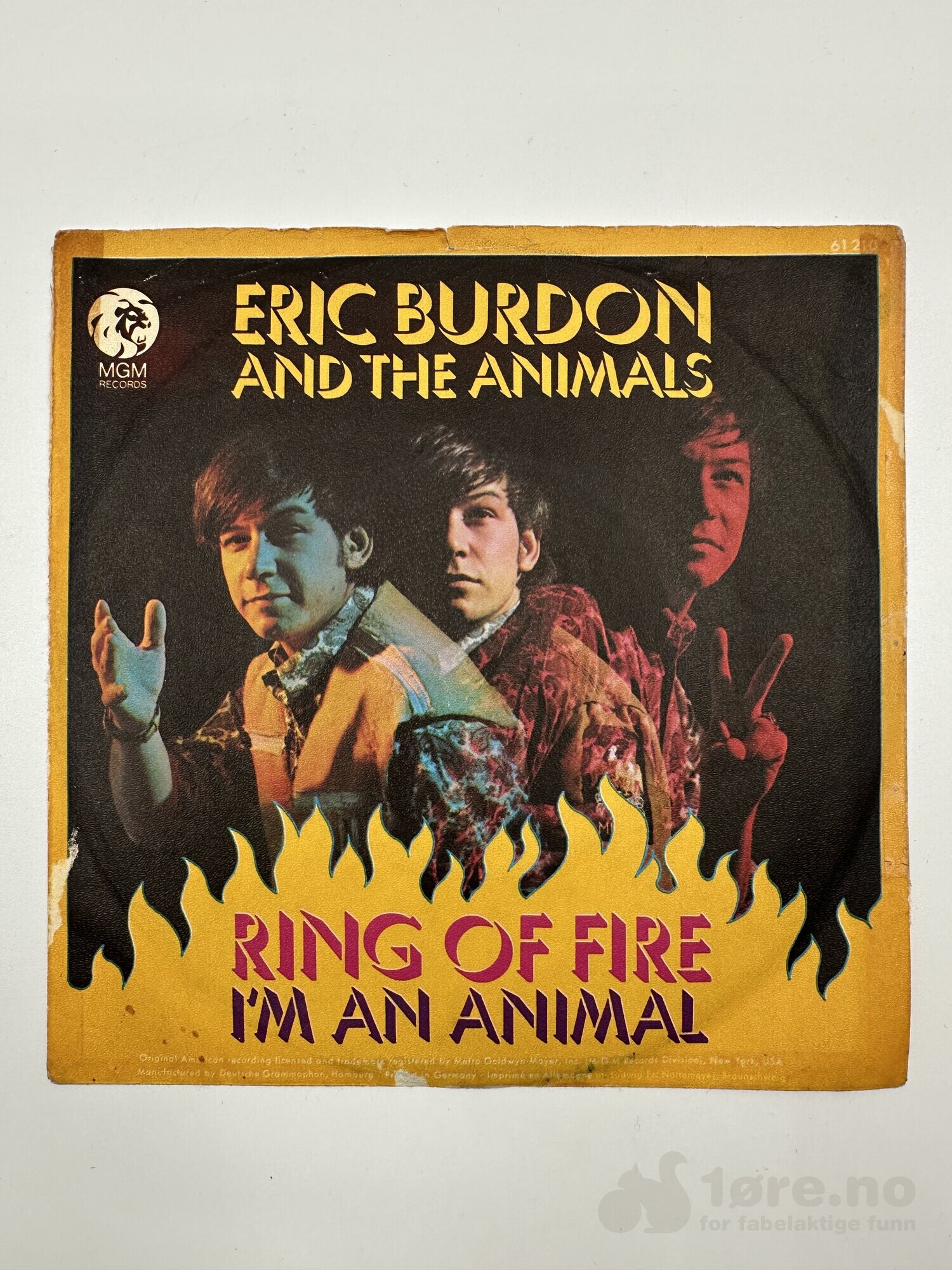 Singel - Eric Burdon and the Animals – Ring of fire
