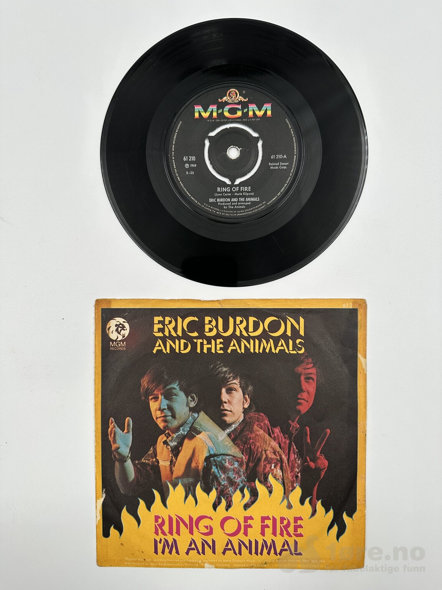 Singel - Eric Burdon and the Animals – Ring of fire, bilde 2