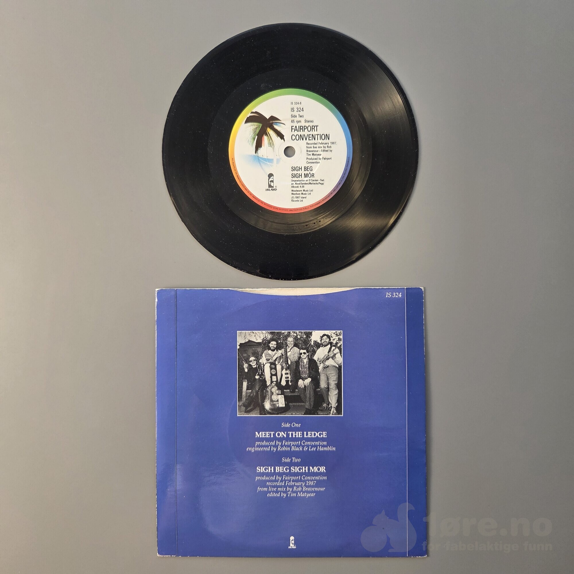 Singel - Fairport Convention - Meet On The Ledge, bilde 3