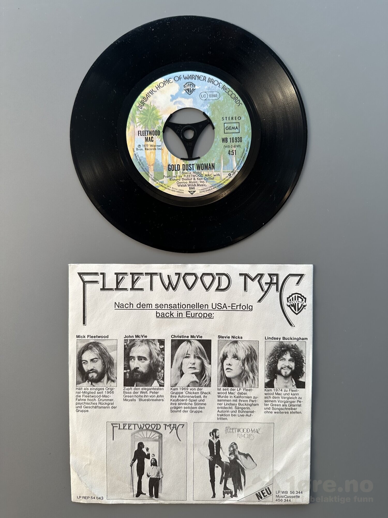 Singel - Fleetwood Mac - Don’t Stop, bilde 3