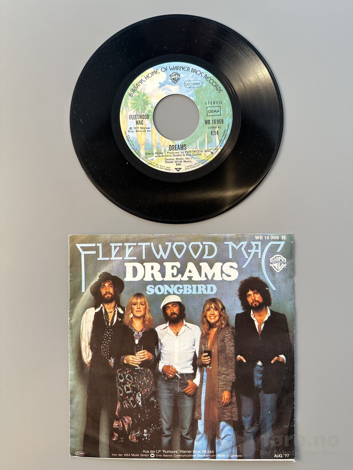 Singel - Fleetwood Mac - Dream, bilde 2