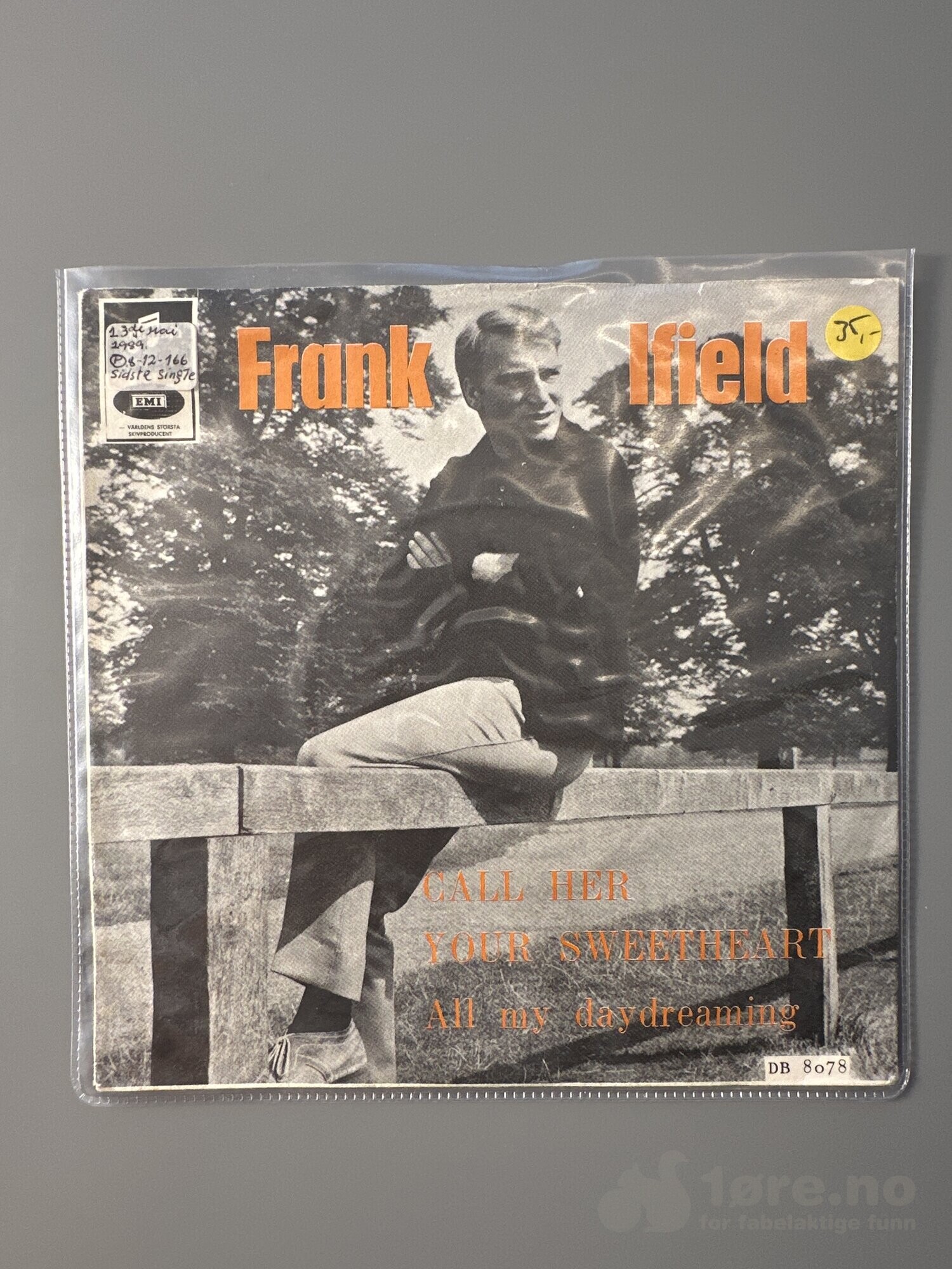 Singel - Frank Ifield - Call her