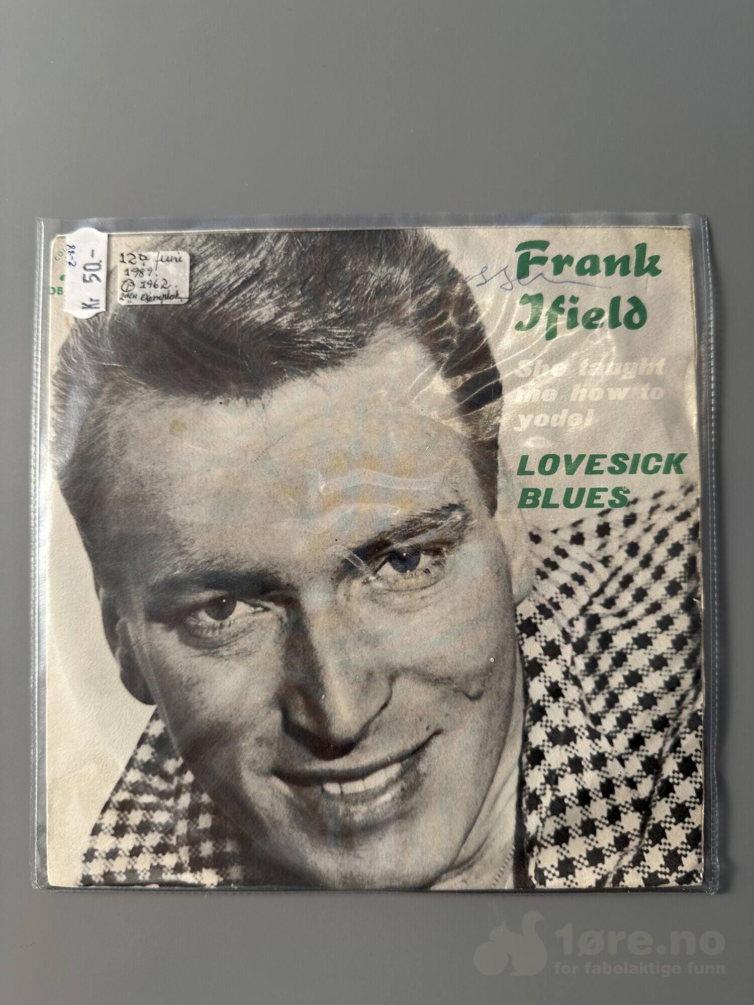 Singel - Frank Ifield - She taught me how to yodel