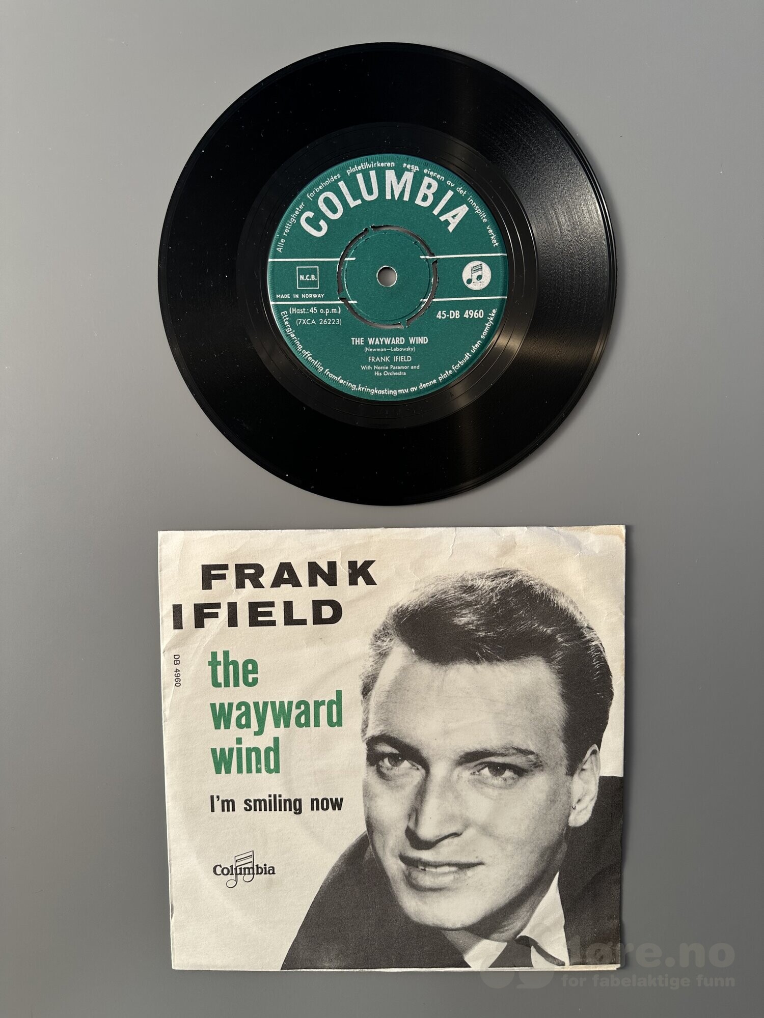 Singel - Frank Ifield - The Wayward Wind, bilde 2