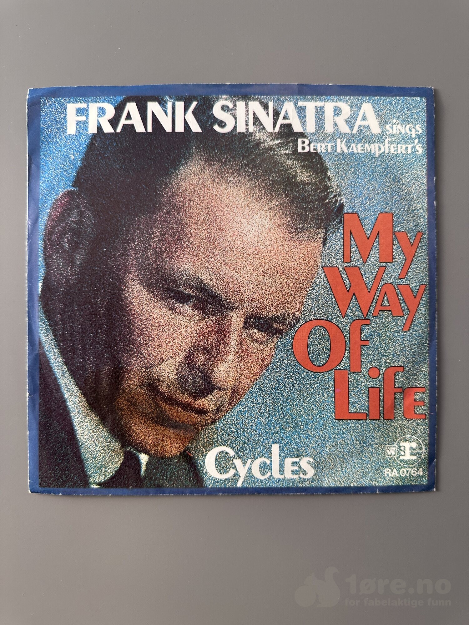 Singel - Frank Sinatra - My way of life