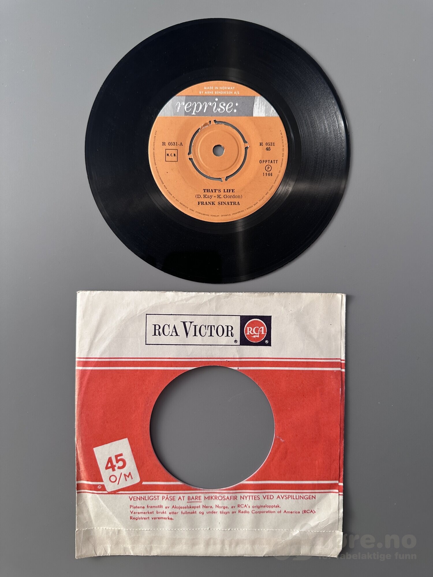 Singel - Frank Sinatra - That’s life, bilde 2