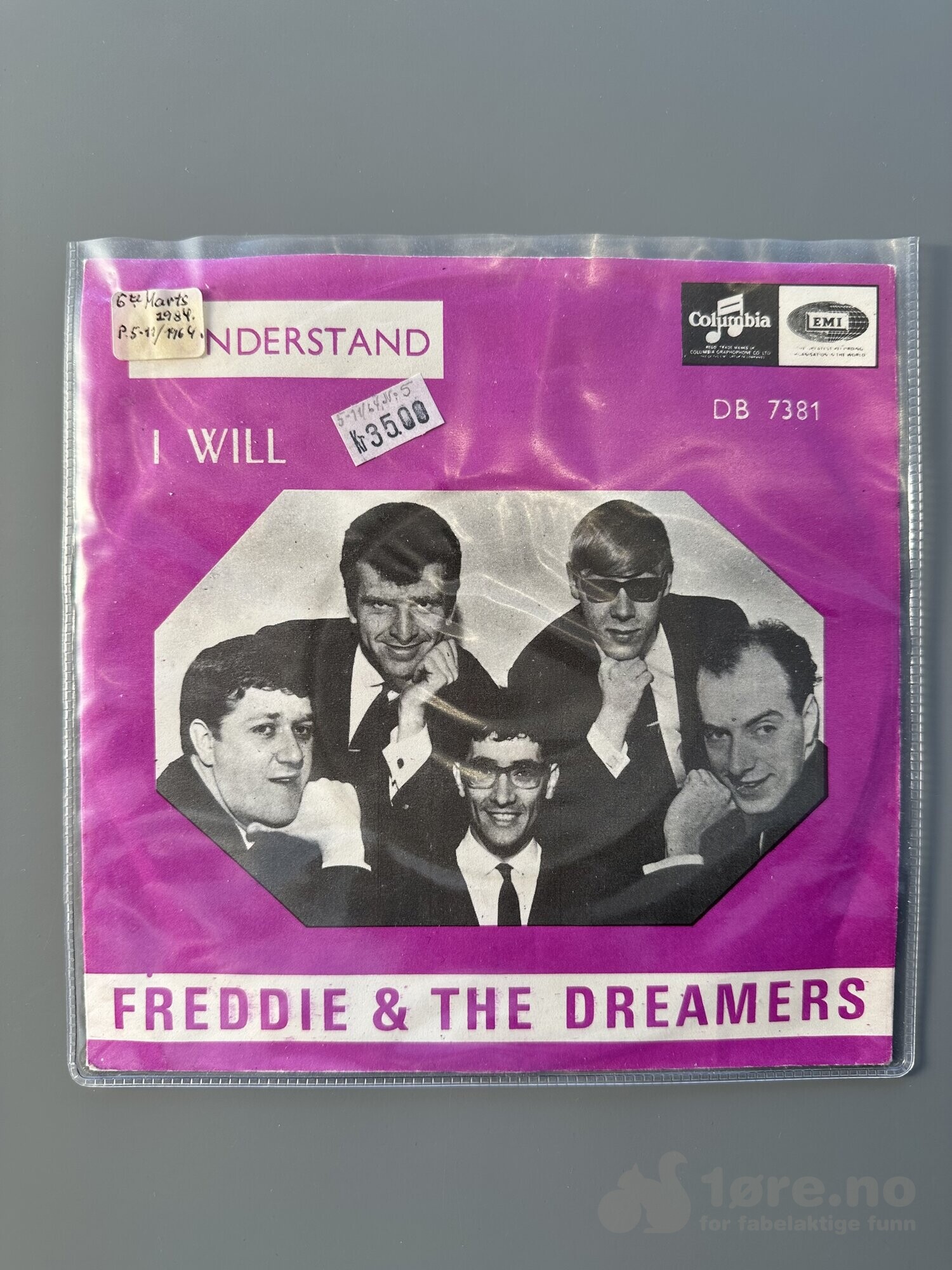 Singel - Freddie & The dreamers - I will