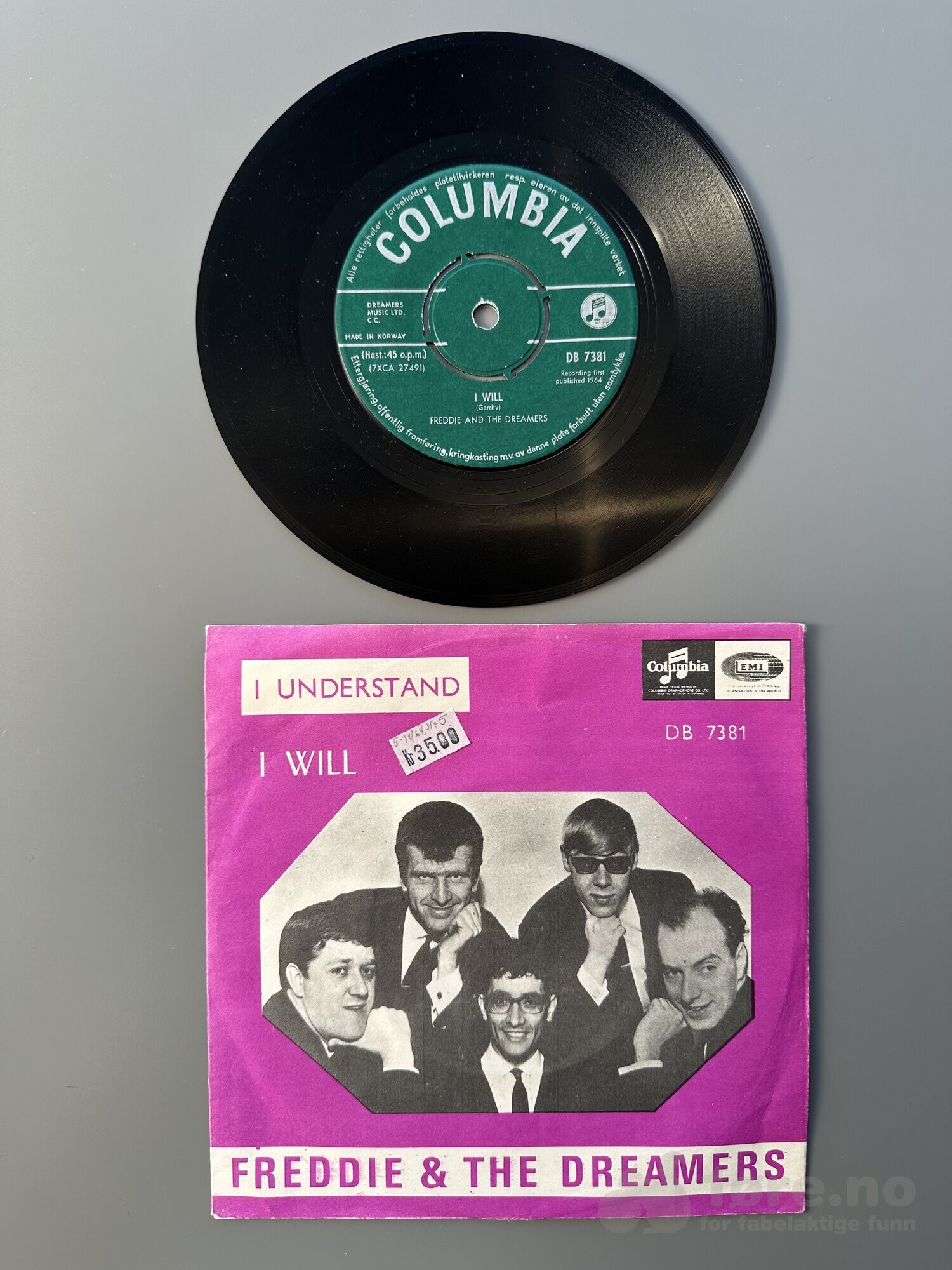 Singel - Freddie & The dreamers - I will, bilde 2