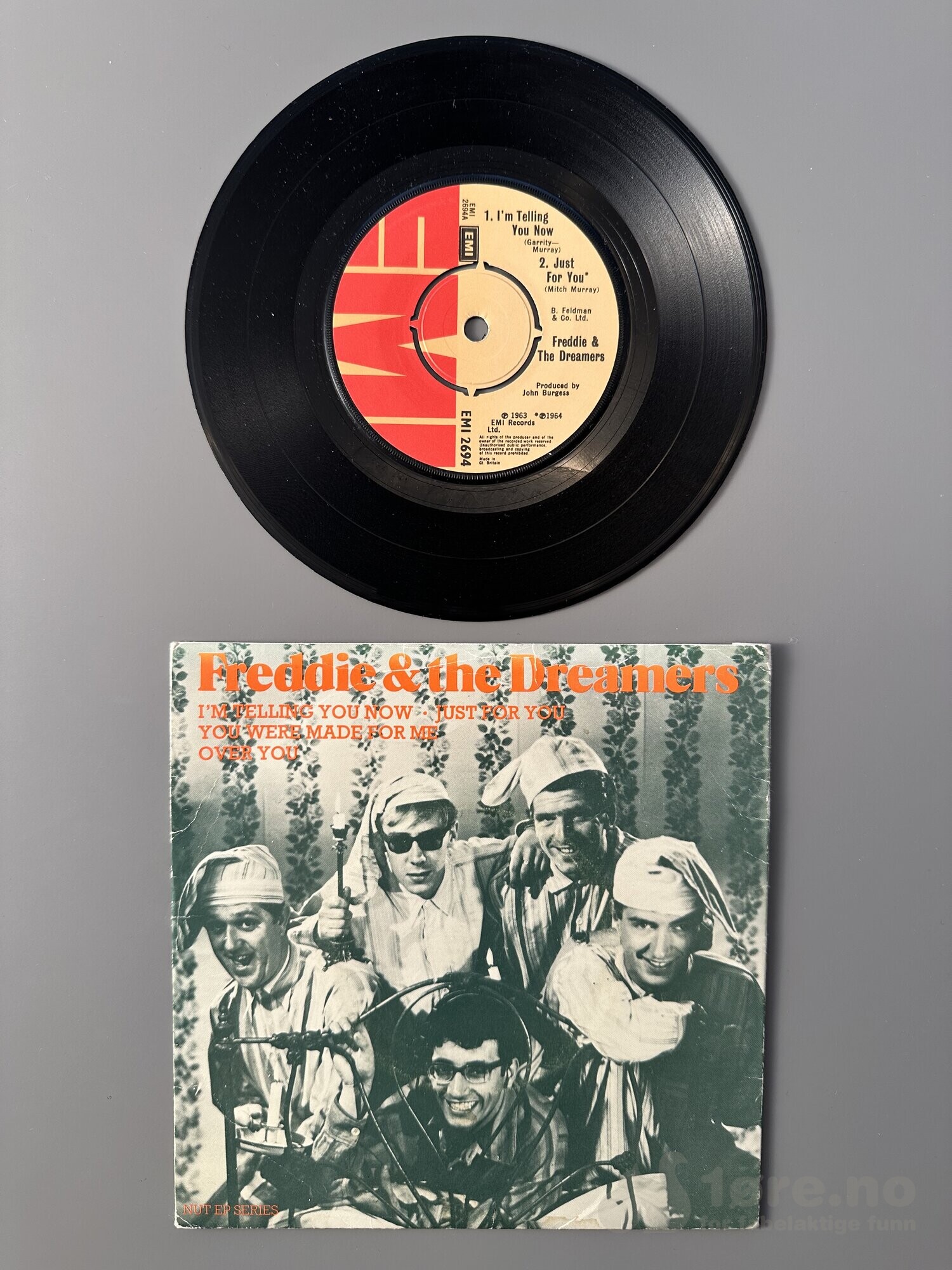 Singel - Freddie & The Dreamers. - I’m telling you noe, bilde 2