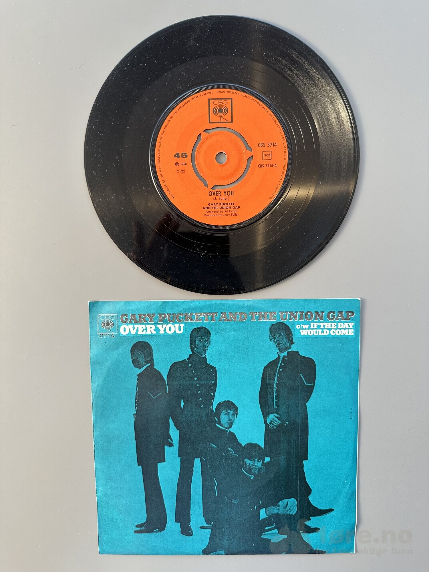 Singel- Gary Puckett and The Union Gap- Over You, bilde 2