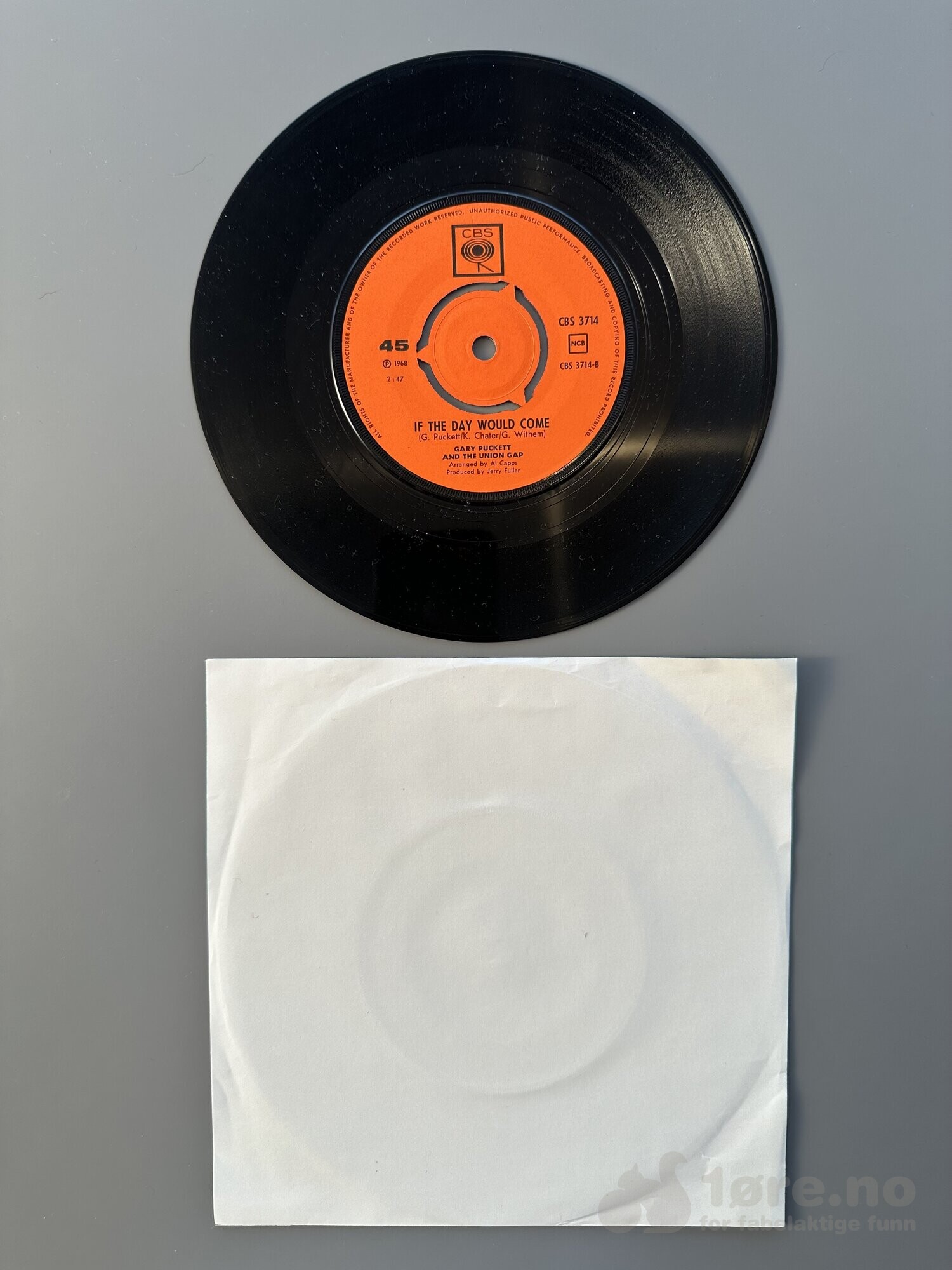 Singel- Gary Puckett and The Union Gap- Over You, bilde 3
