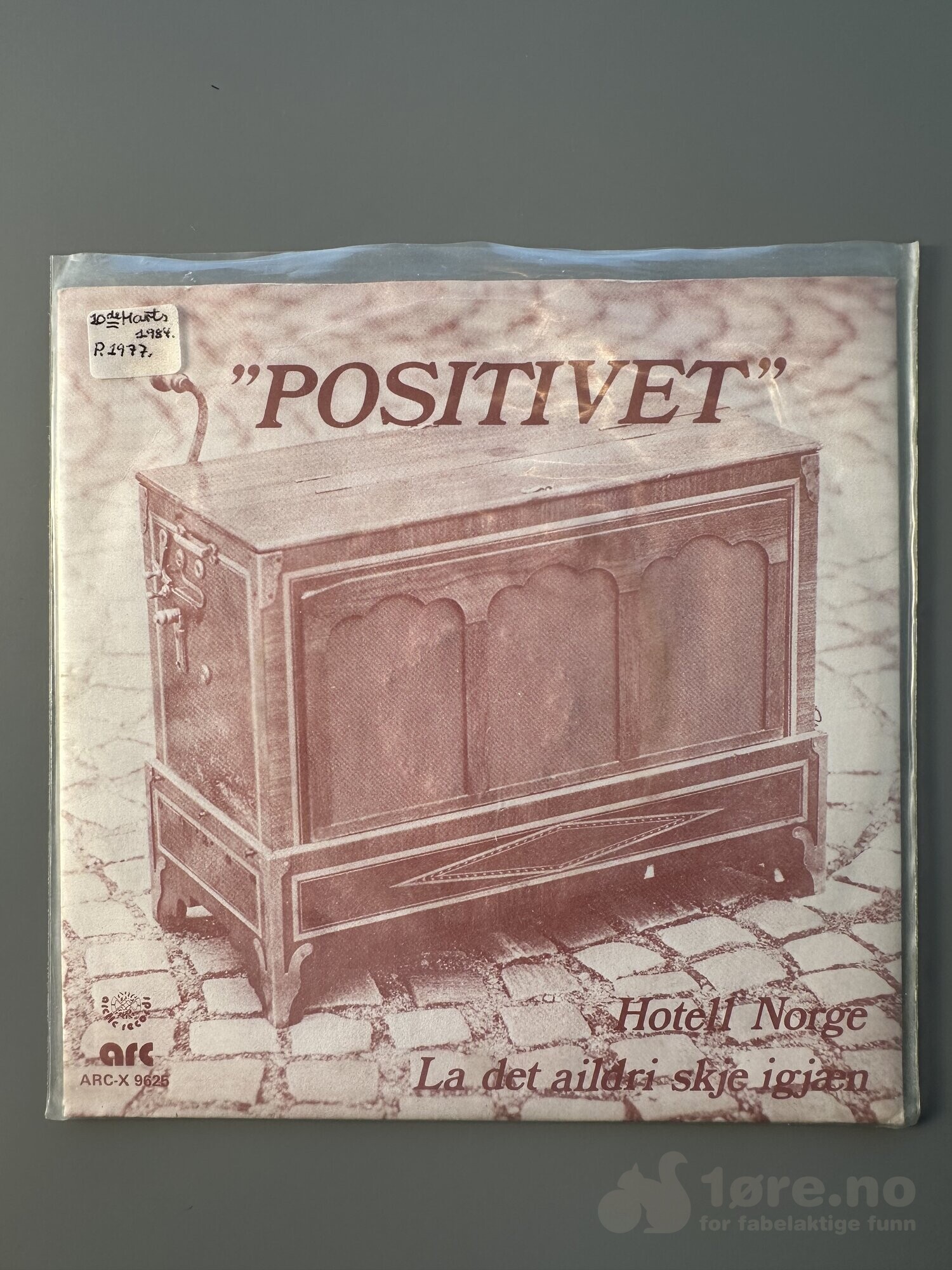 Singel - Åge Aleksandersen -  Positivet - Hotell Norge