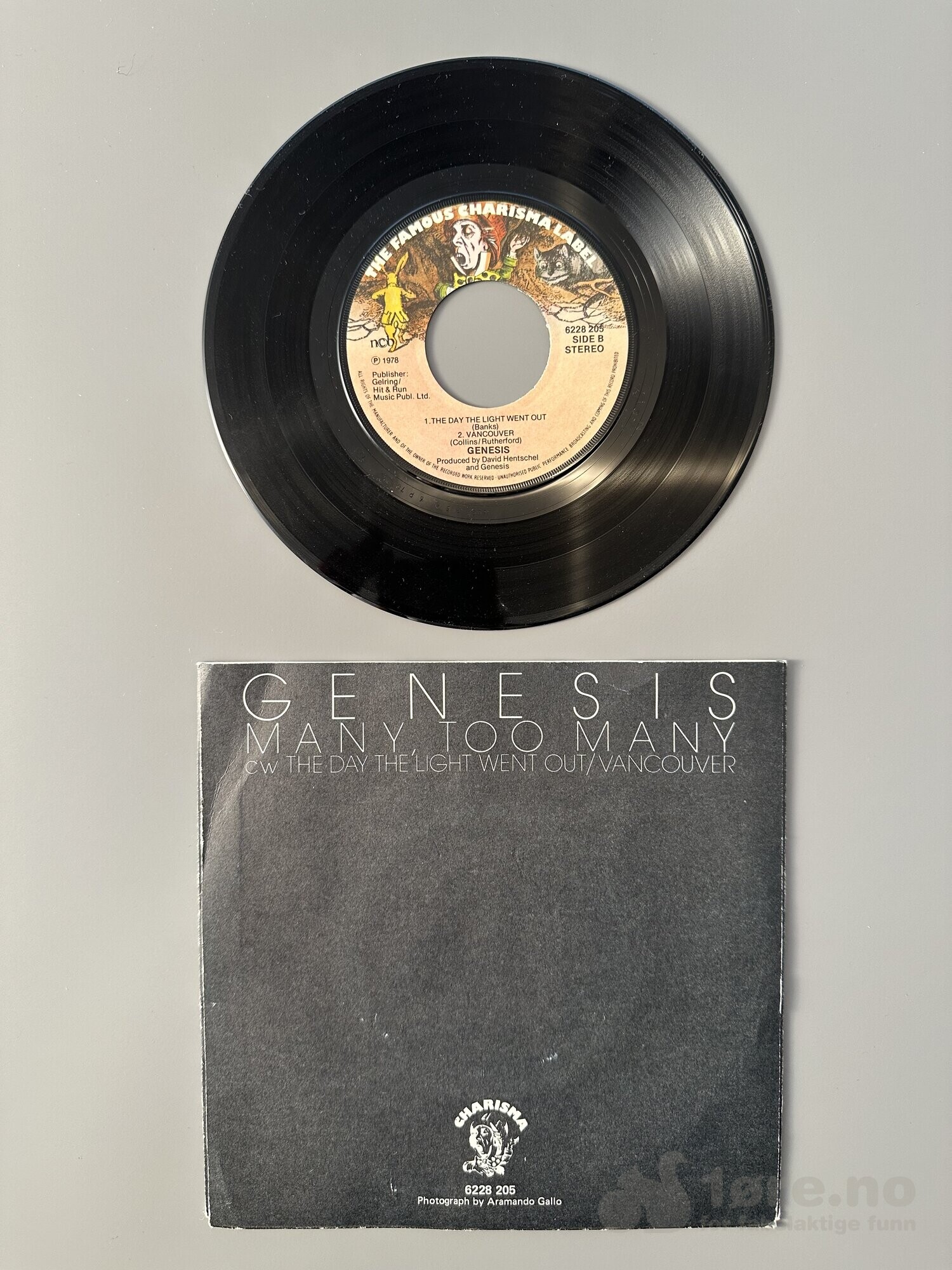 Singel - Genesis - Many, to many, bilde 3