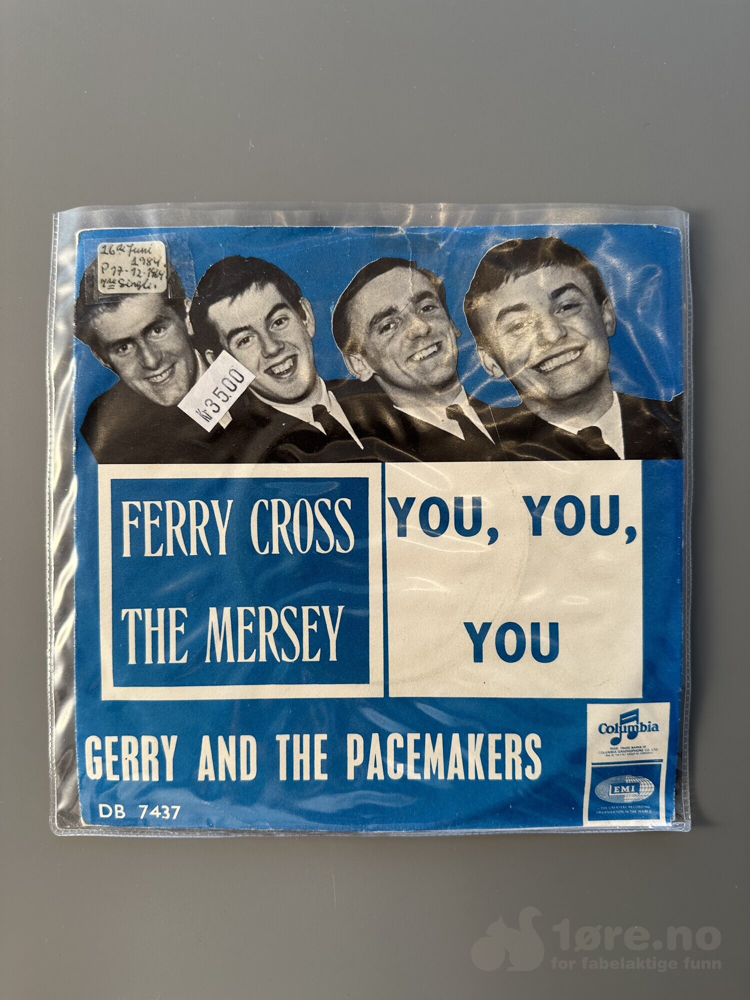 Singel - Gerry and the pacemakere - Ferry Cross the Mersey